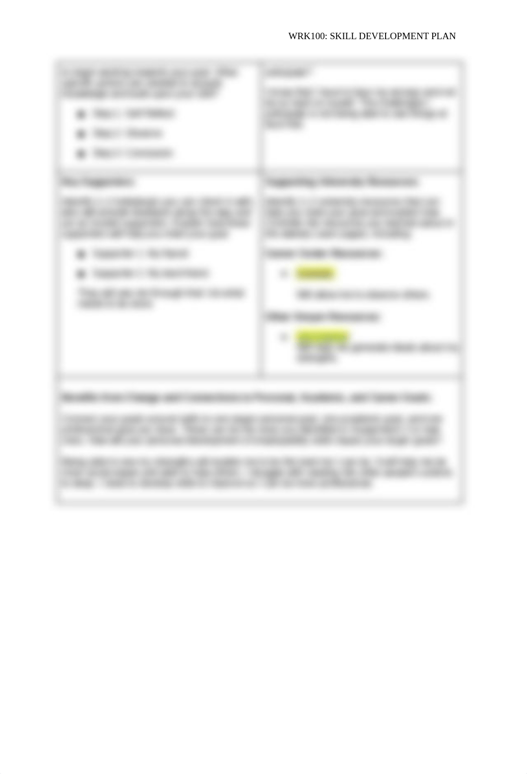 Felicia Ridenhour, WRK100_Assignment 3 Skill Development Plan.docx_dmh5ptmh3fb_page2