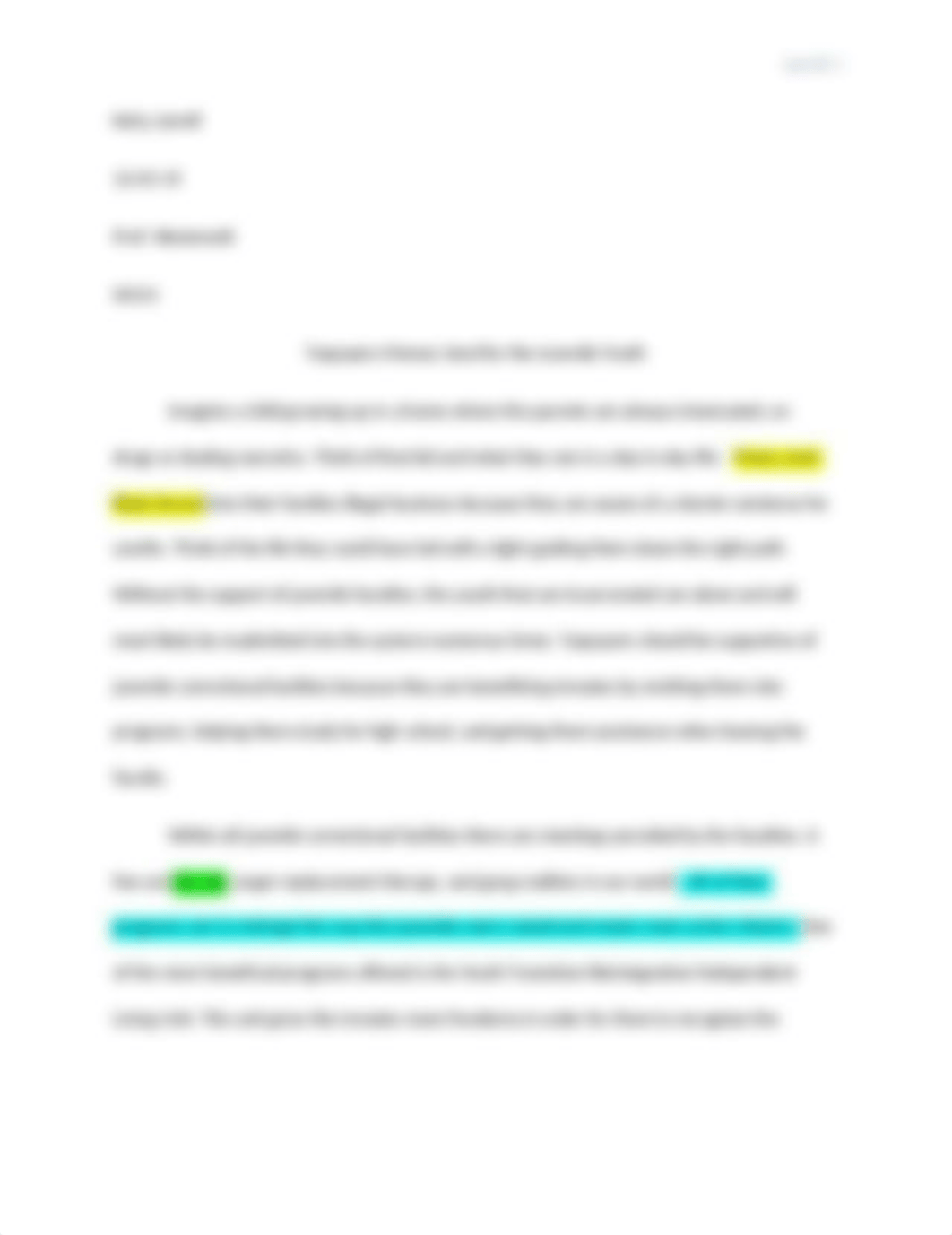 Juvenile systems argument essay.docx_dmhamwfi1w6_page1