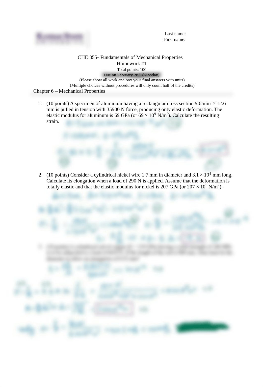 CHE 355 F2022 HW 1 solution (1).pdf_dmhijnfau0i_page1