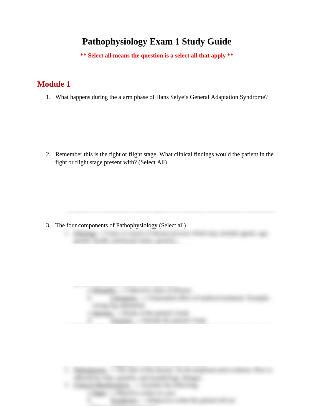 Pathophys Study Guide - Exam 1.docx_dmhkf9fowpn_page1