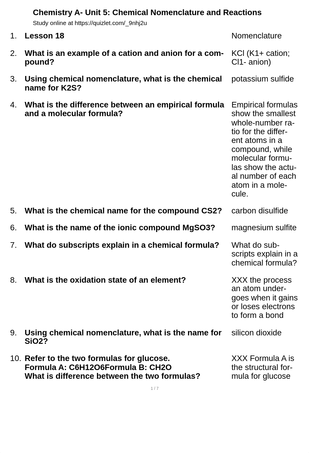 Chemistry A- Unit 5- Chemical Nomenclature and Reactions.pdf_dmhmj114zfc_page1