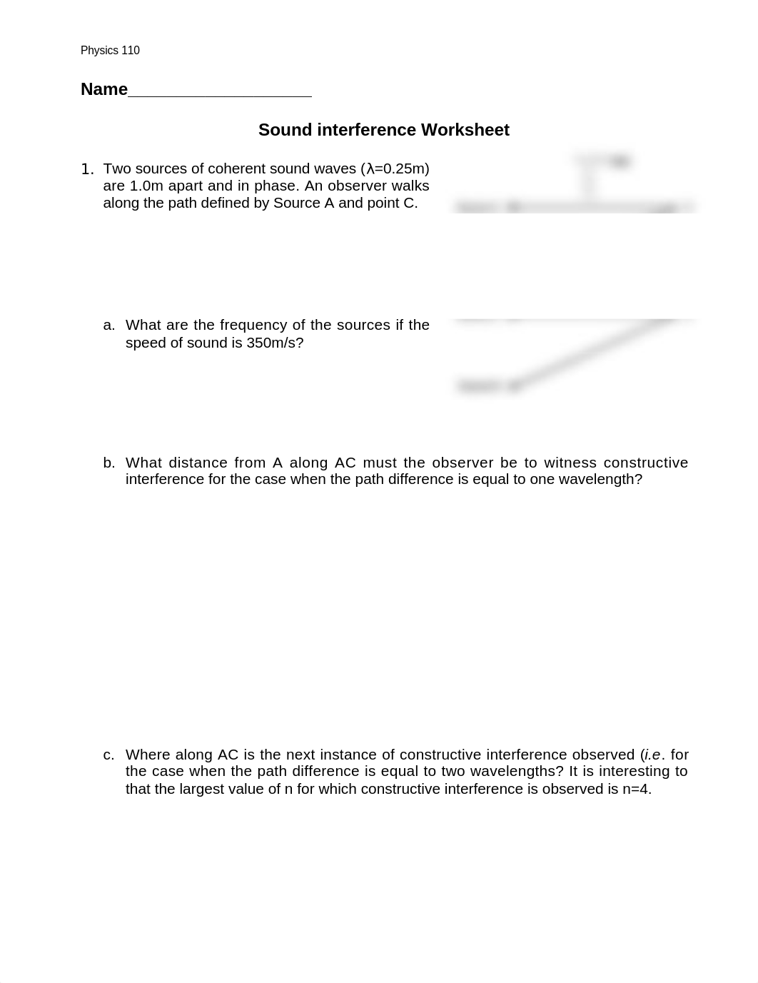 PHY 110 Sound Interference Worksheet_dmhr18tlhpz_page1