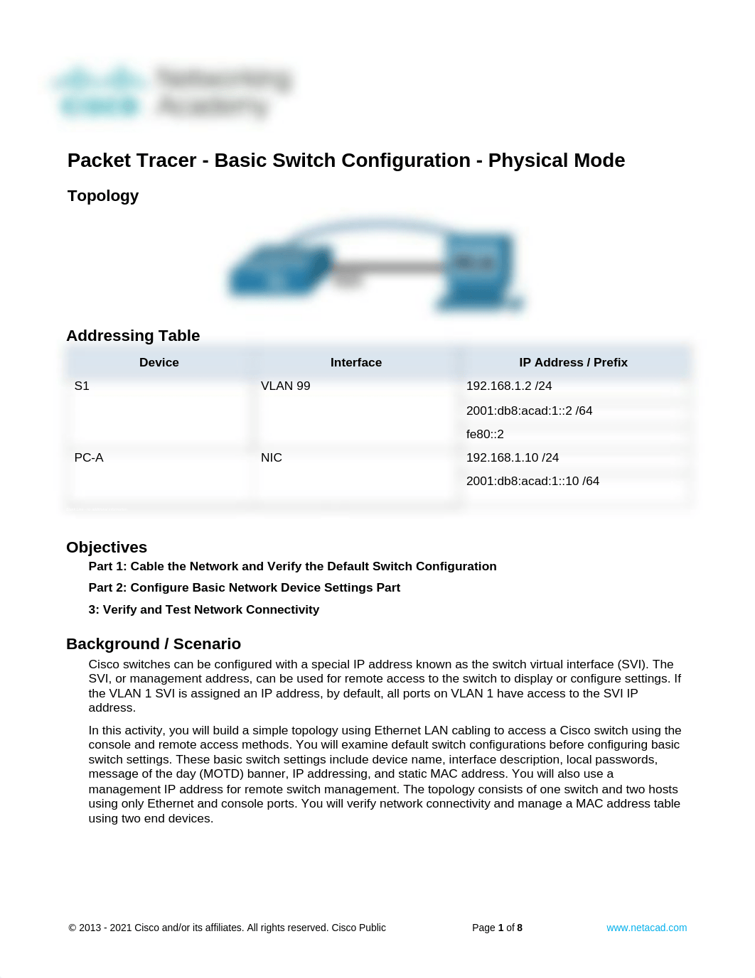 1.1.7-packet-tracer---basic-switch-configuration---physical-mode by John Martin.docx_dmhv8kvx0ug_page1