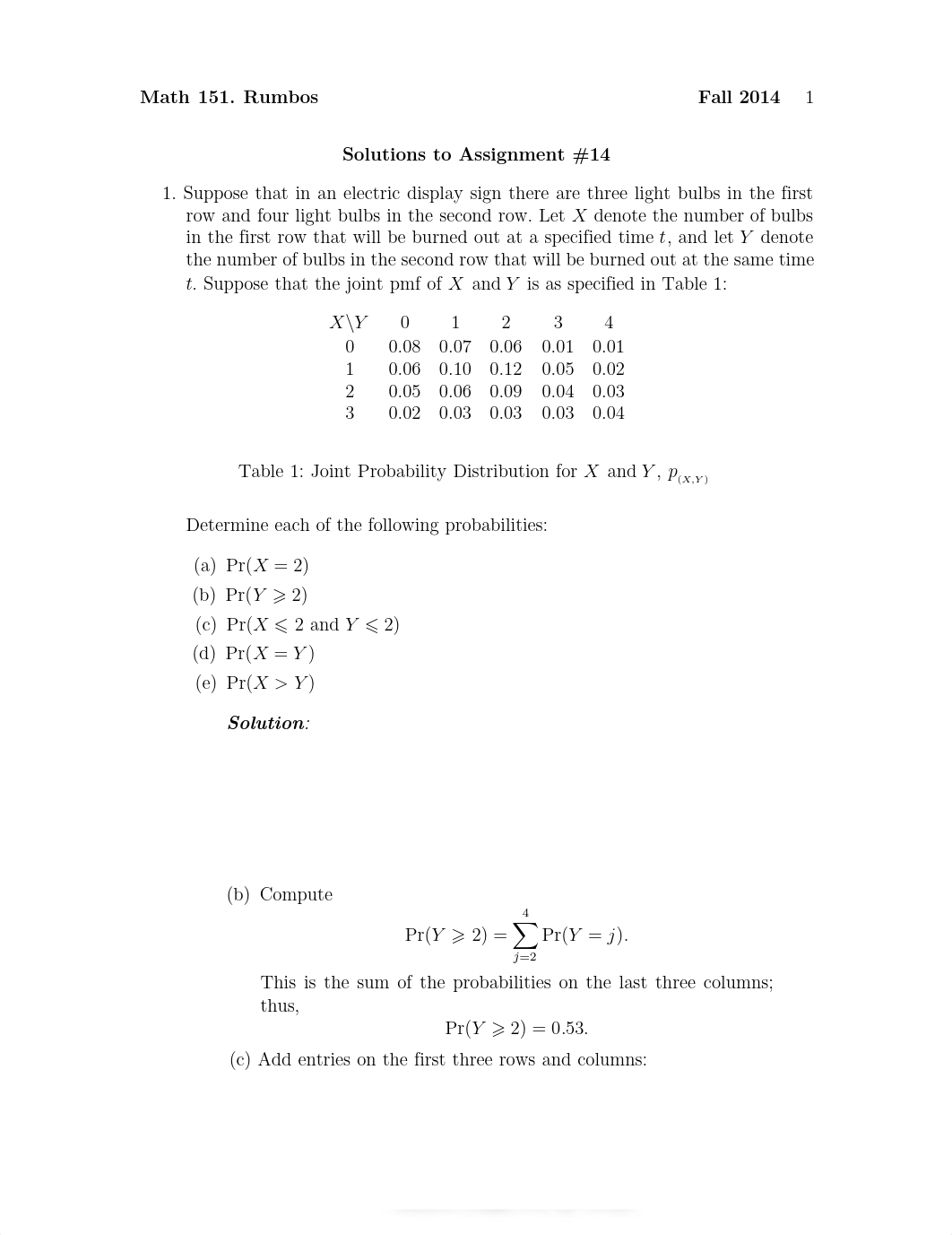 MATH 151 Fall 2014 Assignment 14 Solutions_dmif0rl3n4i_page1