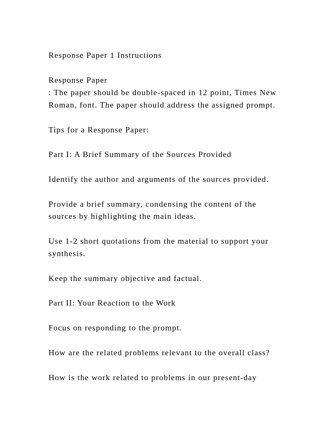 Response Paper 1 InstructionsResponse Paper  The paper should.docx_dmjmutjzzkm_page2