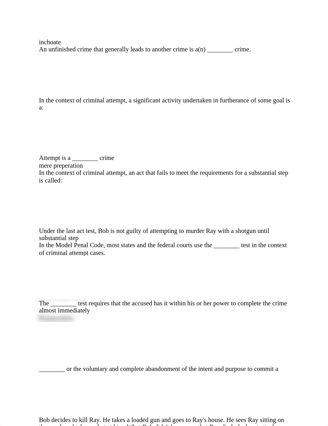 Criminal Law-Study Guide Exam 2 Chapters 4, 5, & 6.docx_dmk0m8s7plv_page1