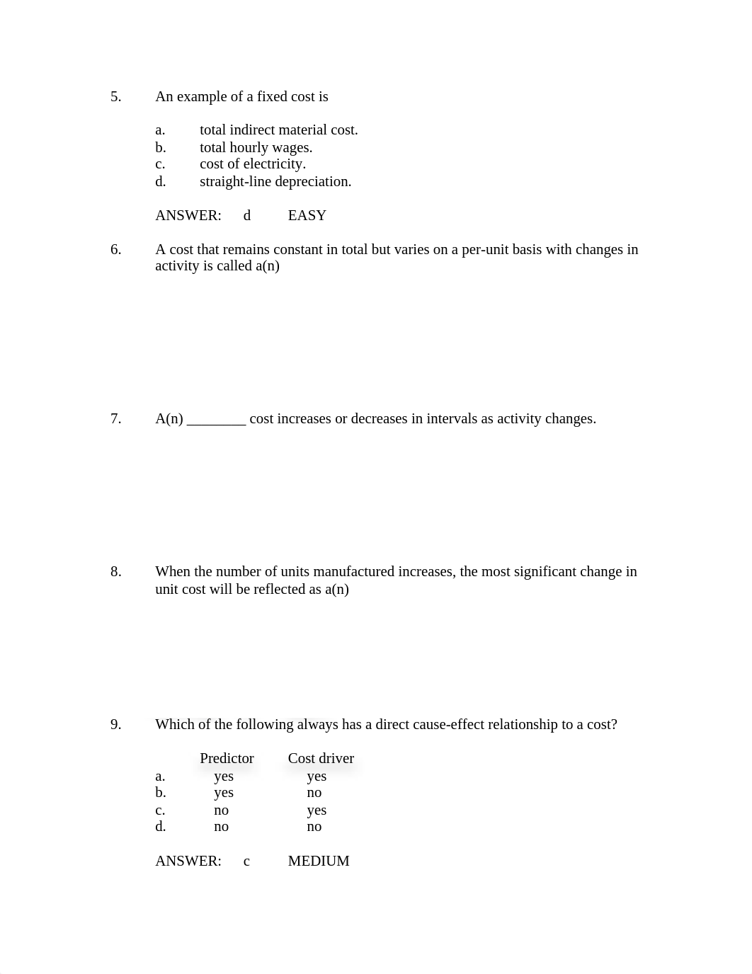 ACCA 313 COSTING CHAPTER 1 AND 2 MC AND PROBS WITH ANSWERS_dmk8chc1evc_page2