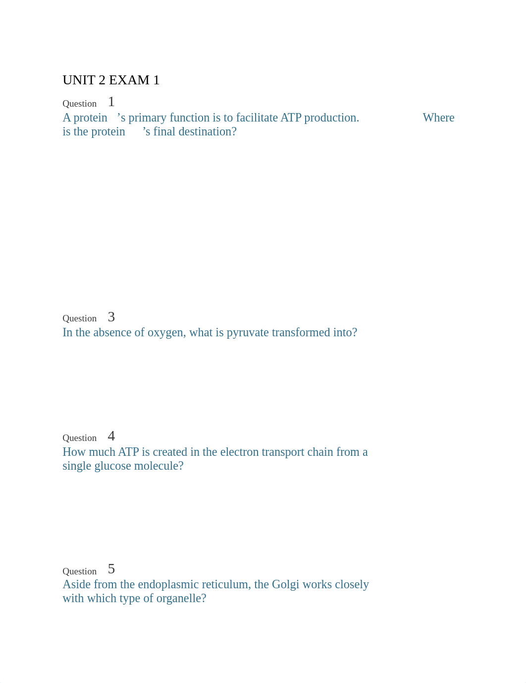 Unit 2 - Cellular Respiration Study Guide.docx_dmkm6lumhr9_page1