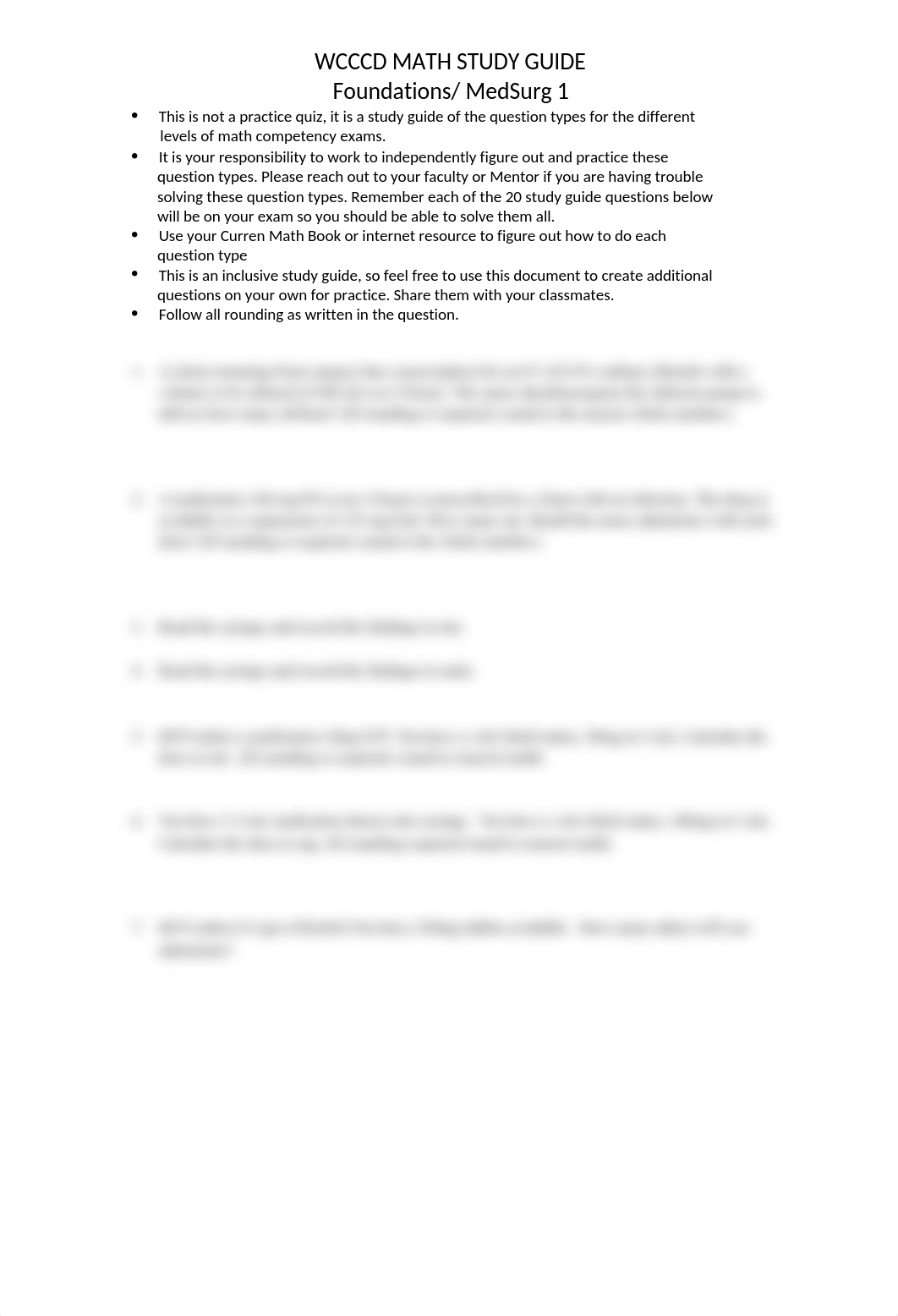 Medical Math Foundations-MS1 Study Guide.docx_dmkmdkenh7o_page1