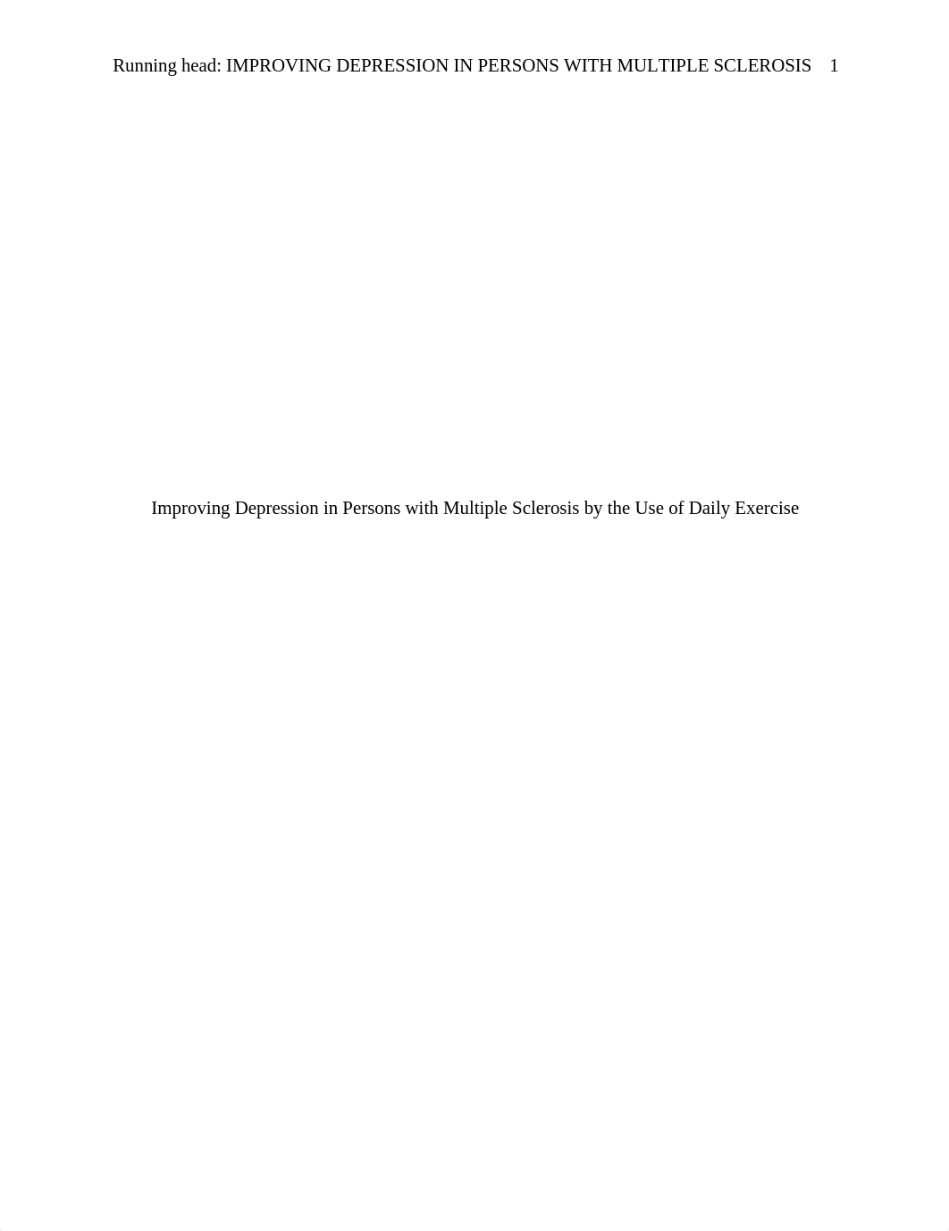 Improving Depression in Persons with Multiple Sclerosis by the Use of Daily Exercise.docx_dmkpm2cfwa2_page1