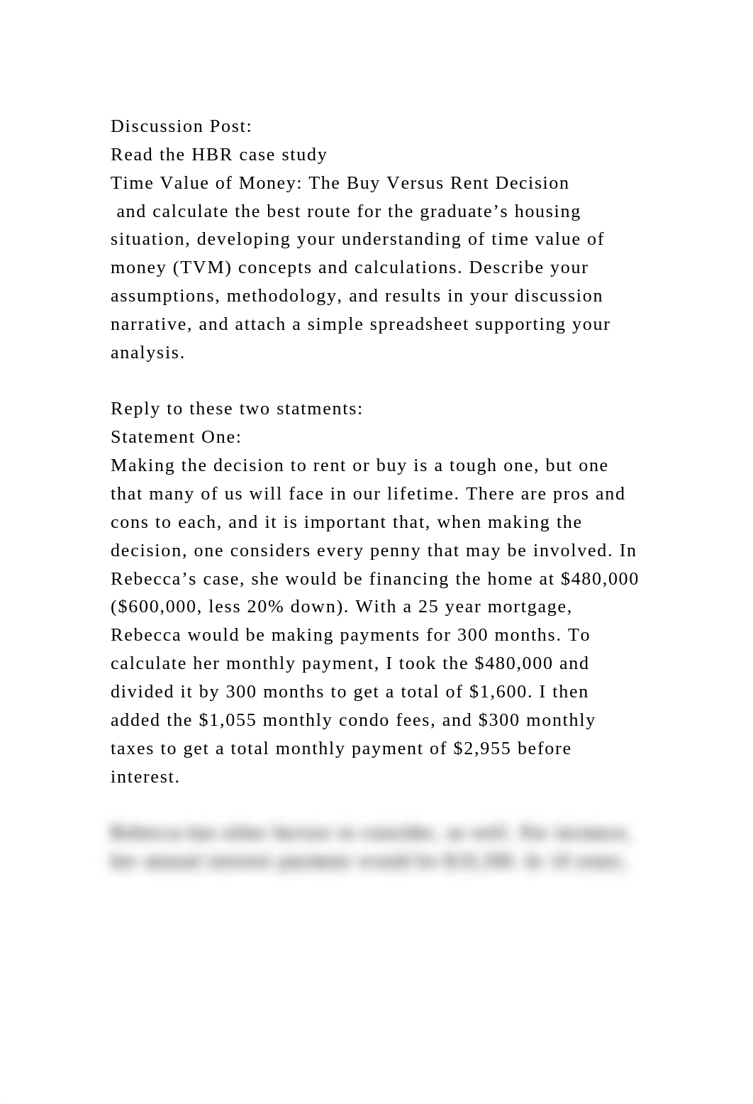 Discussion PostRead the HBR case study Time Value of Money The.docx_dmkrrtv8l8n_page2