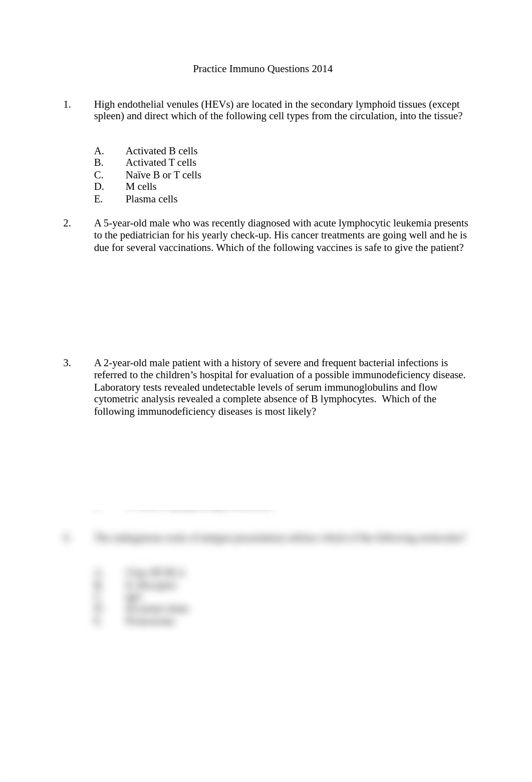 Practice Immuno Questions 2014_dmkvwbrr3mr_page1