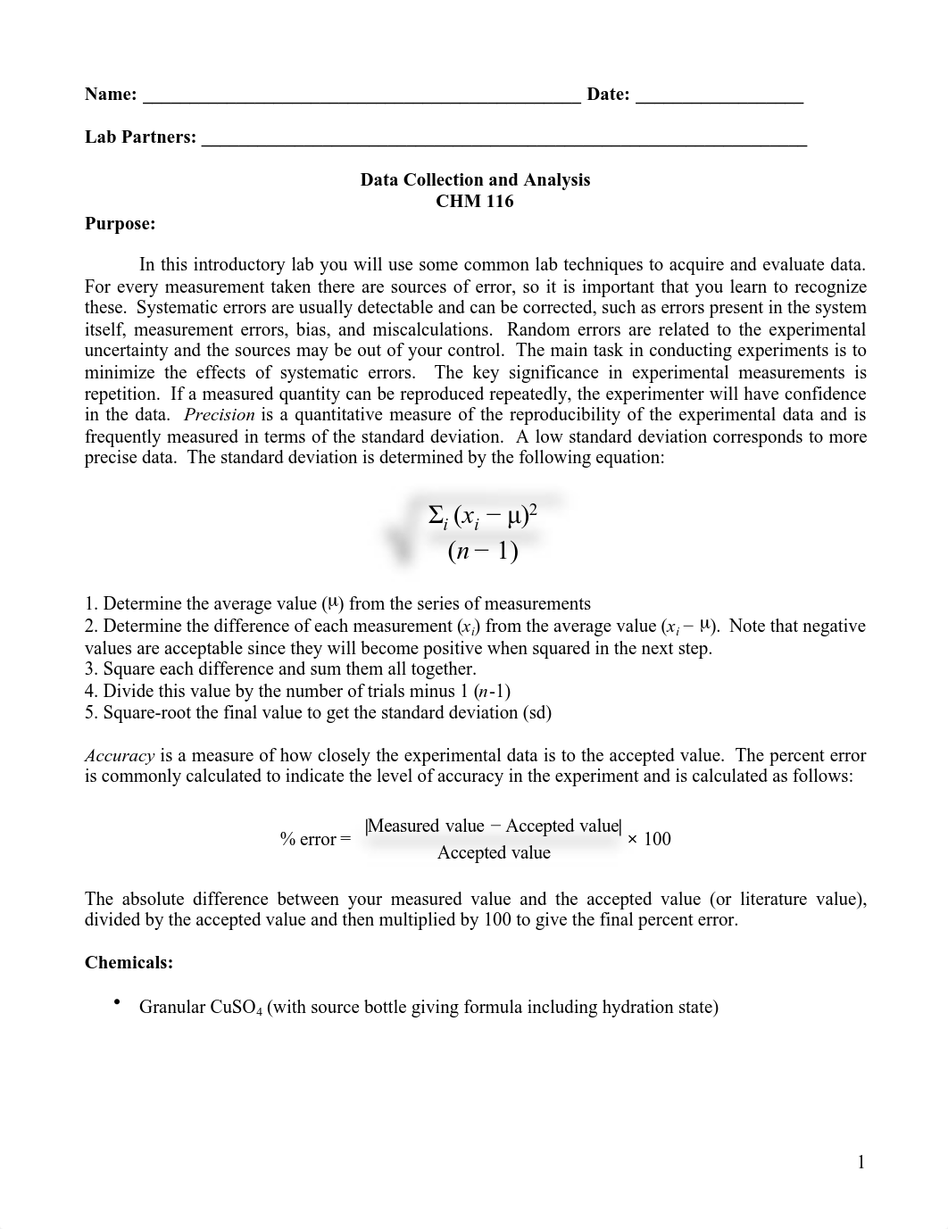 Laboratory Experiment, Data Collection and Analysis -STUDENT(1).pdf_dmkvxthz2pw_page1