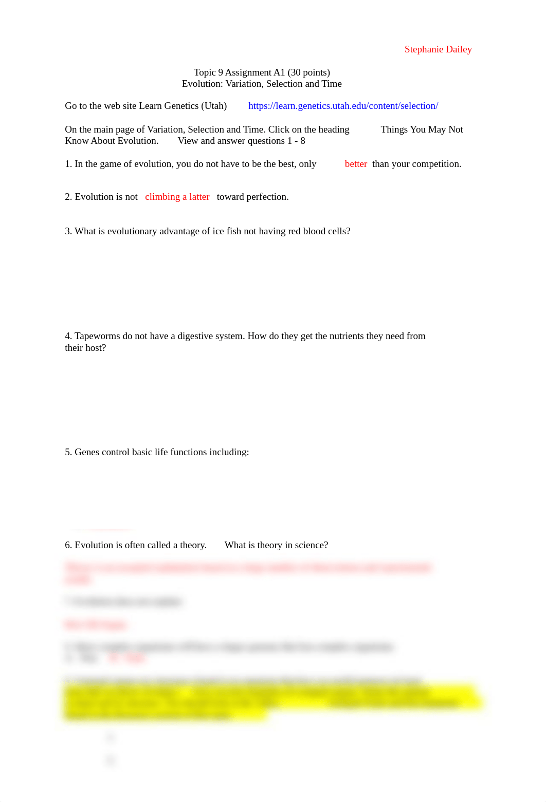 Topic 9 A1  Variation, Selection & Time.doc_dmlevwr2jf0_page1