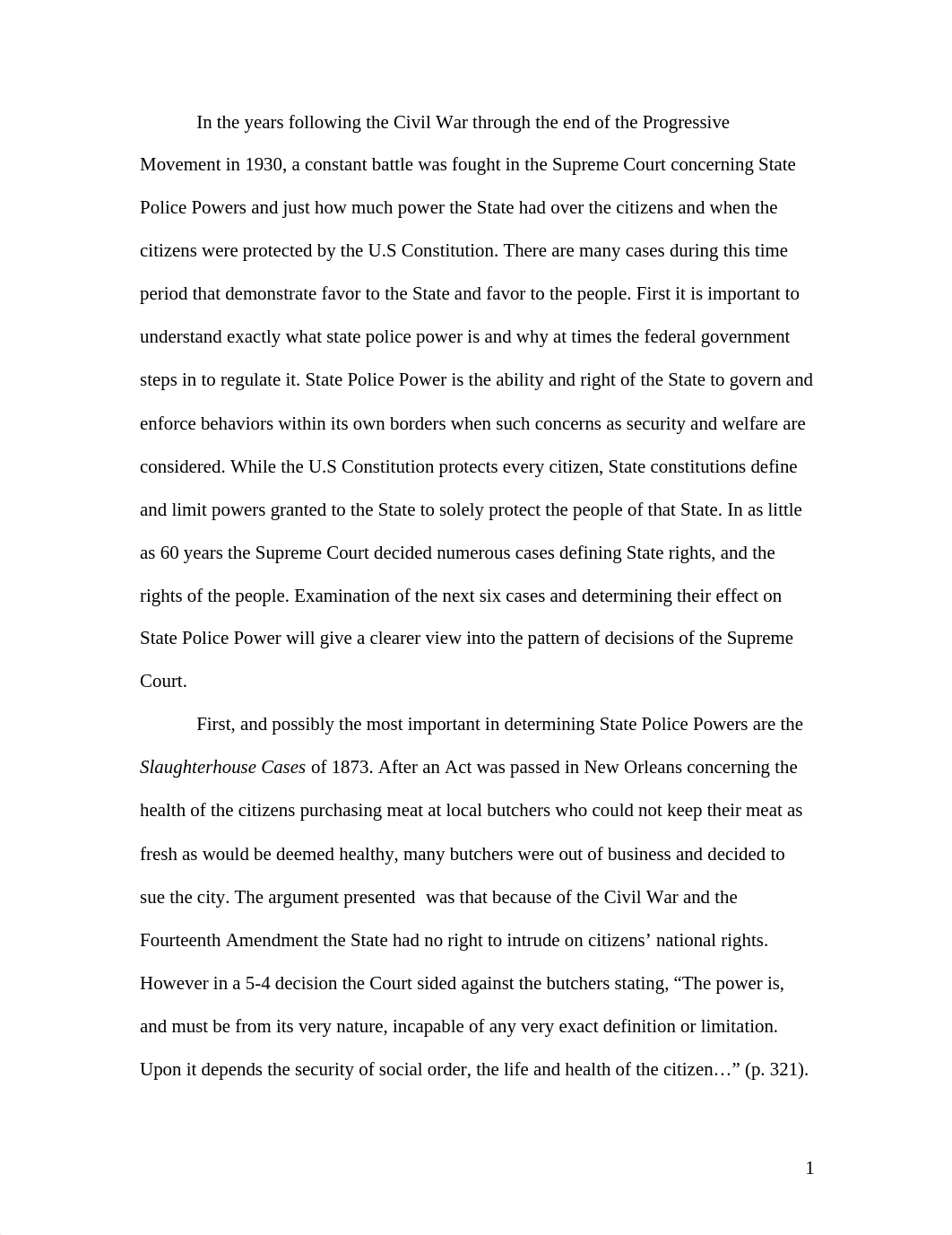 U.S. Constitution and the Nation Final Research Paper_dmliupezfov_page1