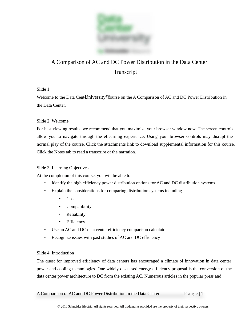 A Comparison of AC and DC Power Distribution in the Data Center Transcript.pdf_dmlk950uk9w_page1