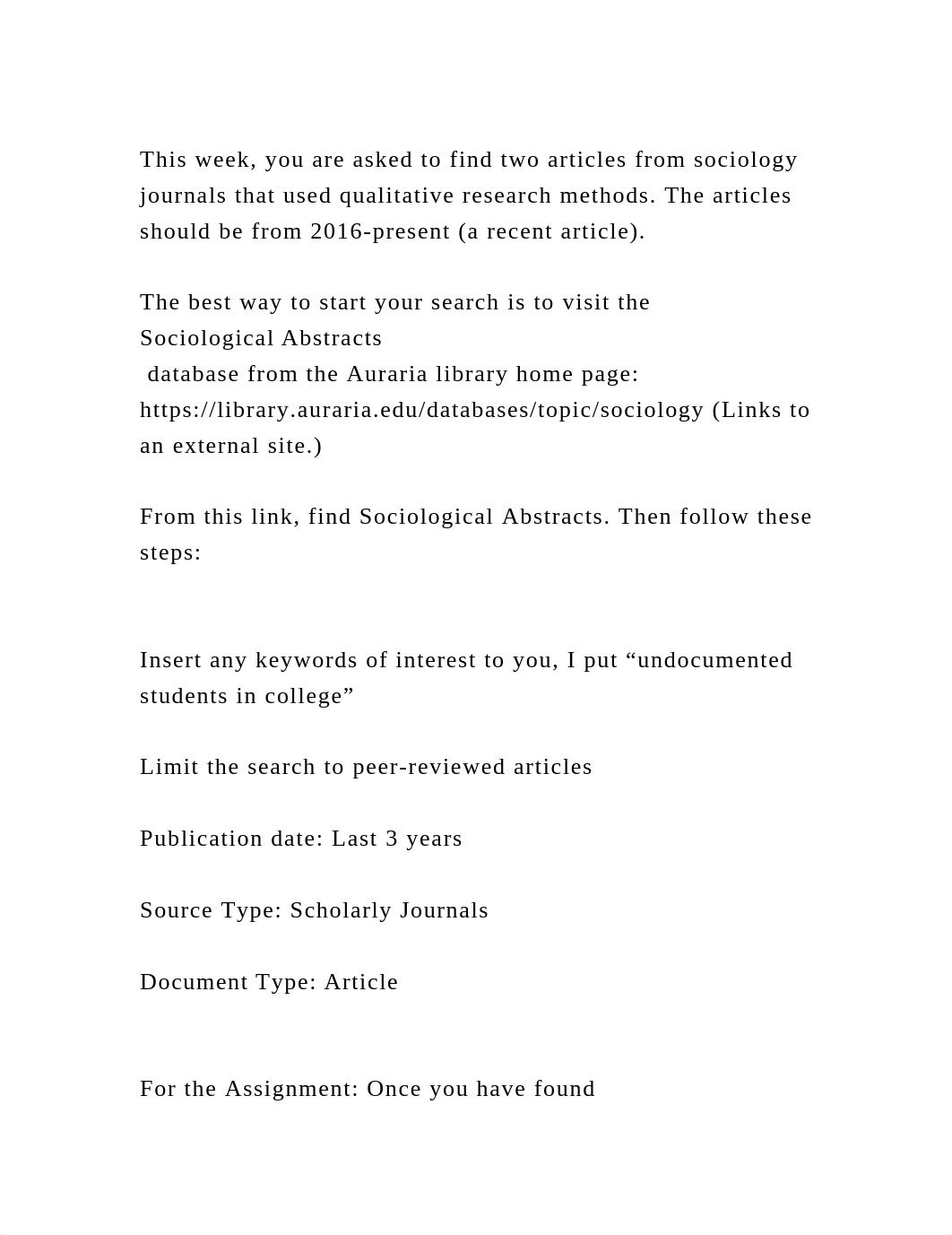 This week, you are asked to find two articles from sociology journal.docx_dmlsmrjdd2y_page2