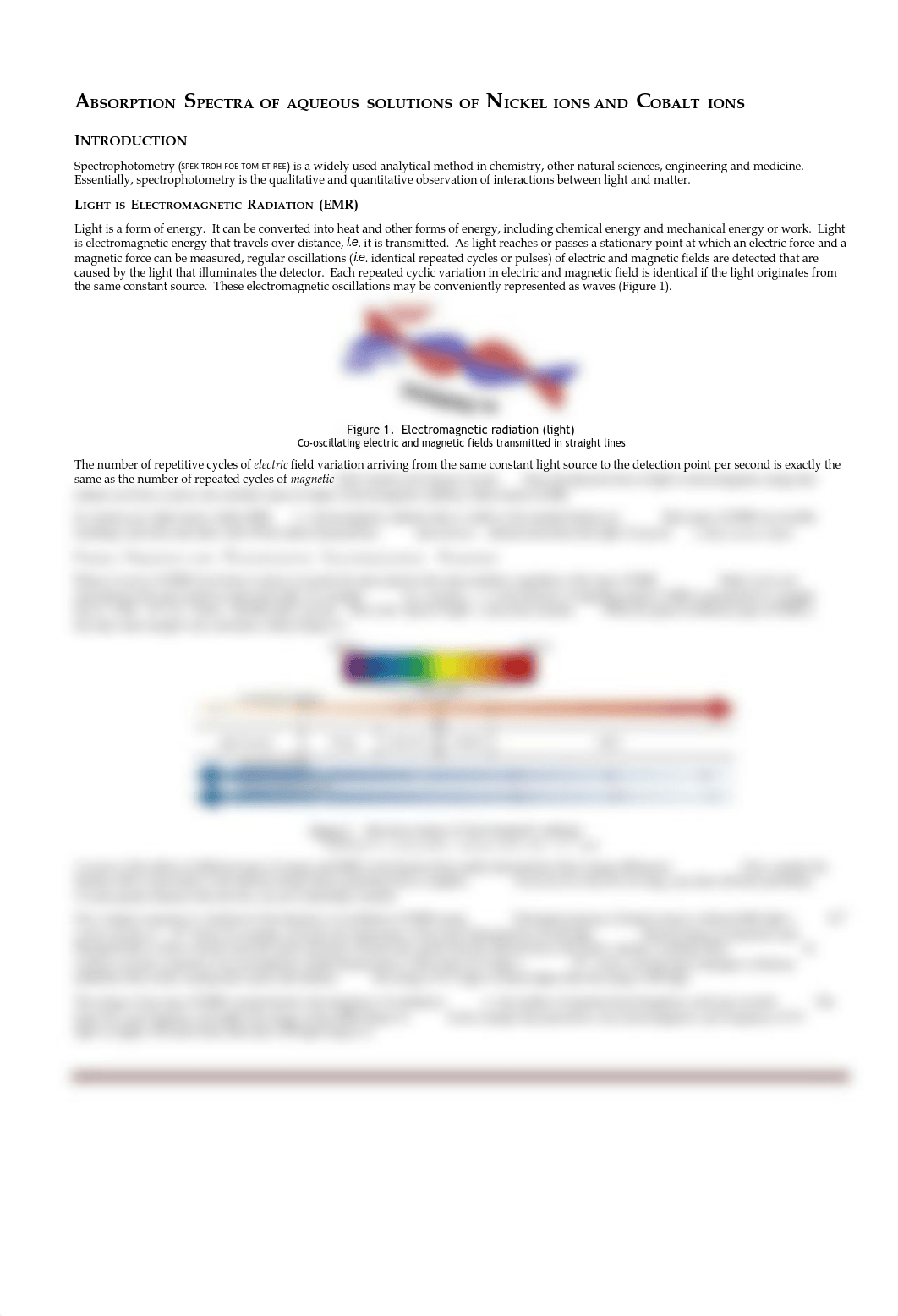 Expt 5.  Absorption spectra of Ni and Co_CHE 145_LAB NOTES and PRELAB Assignment_dmm19zasgqv_page3