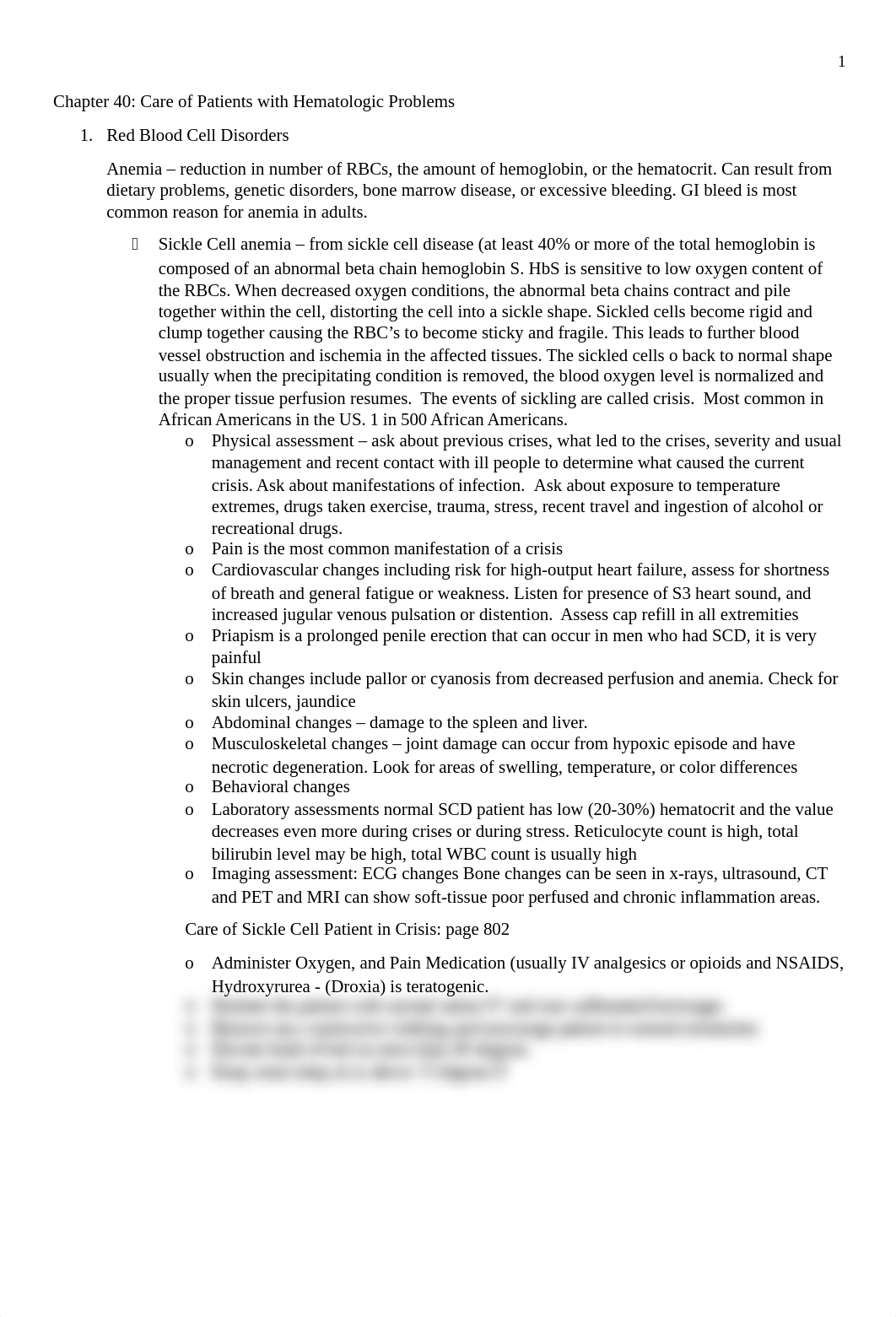 Chapter 40 Care of Patients with Hematologic Problems.docx_dmm8t069zp5_page1