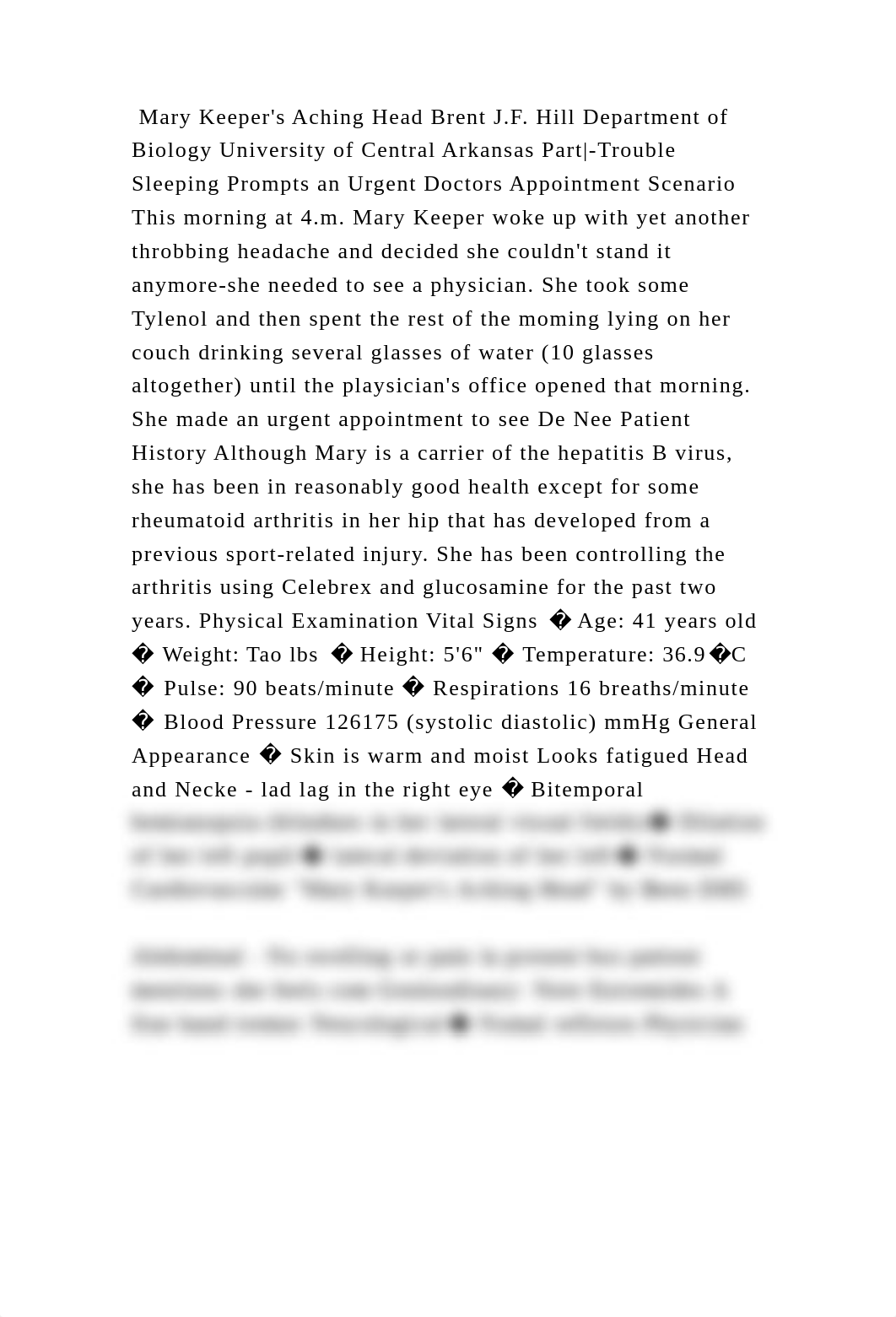 Mary Keepers Aching Head Brent J.F. Hill Department of Biology Unive.docx_dmmew62avae_page2