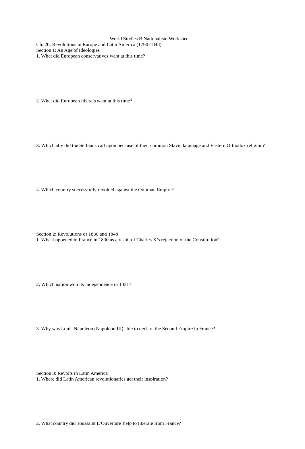 World Studies B Nationalism Worksheet_dmmezw5s47u_page1