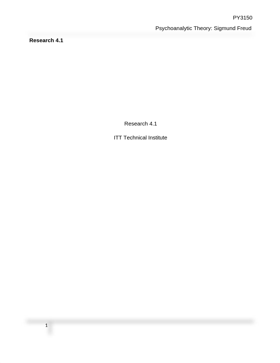 Week 4 Research 1 Psychoanalytic Theory- Sigmund Freud_dmmov2psfs1_page1