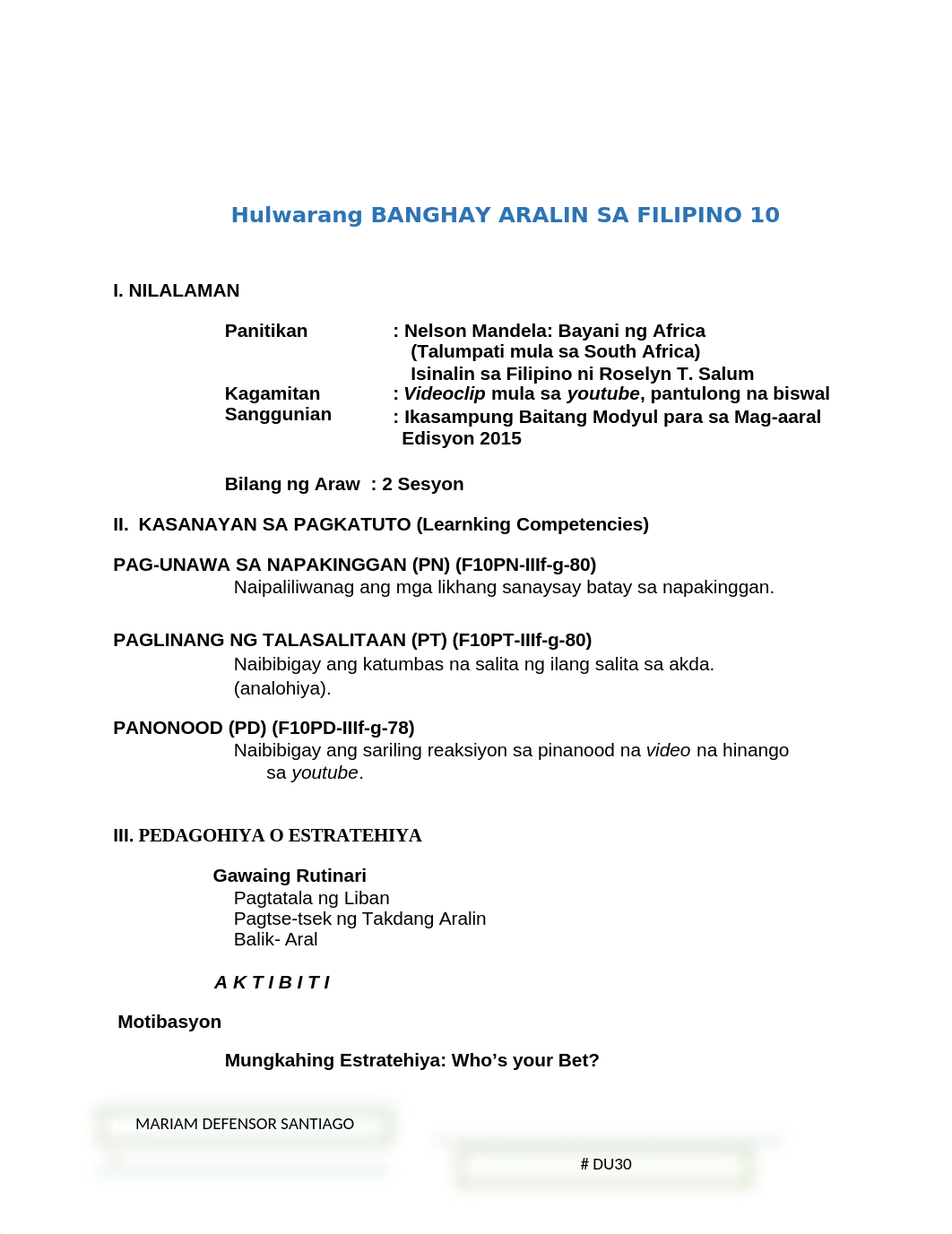 Hulwarang BANGHAY ARALIN SA FILIPINO 10.docx_dmmrjmxeaaz_page1