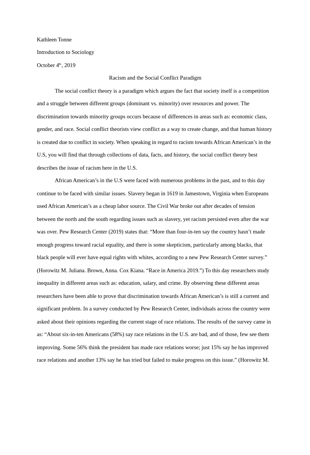 Racism and the Social Conflict Paradigm.docx_dmn5qm0q3im_page1