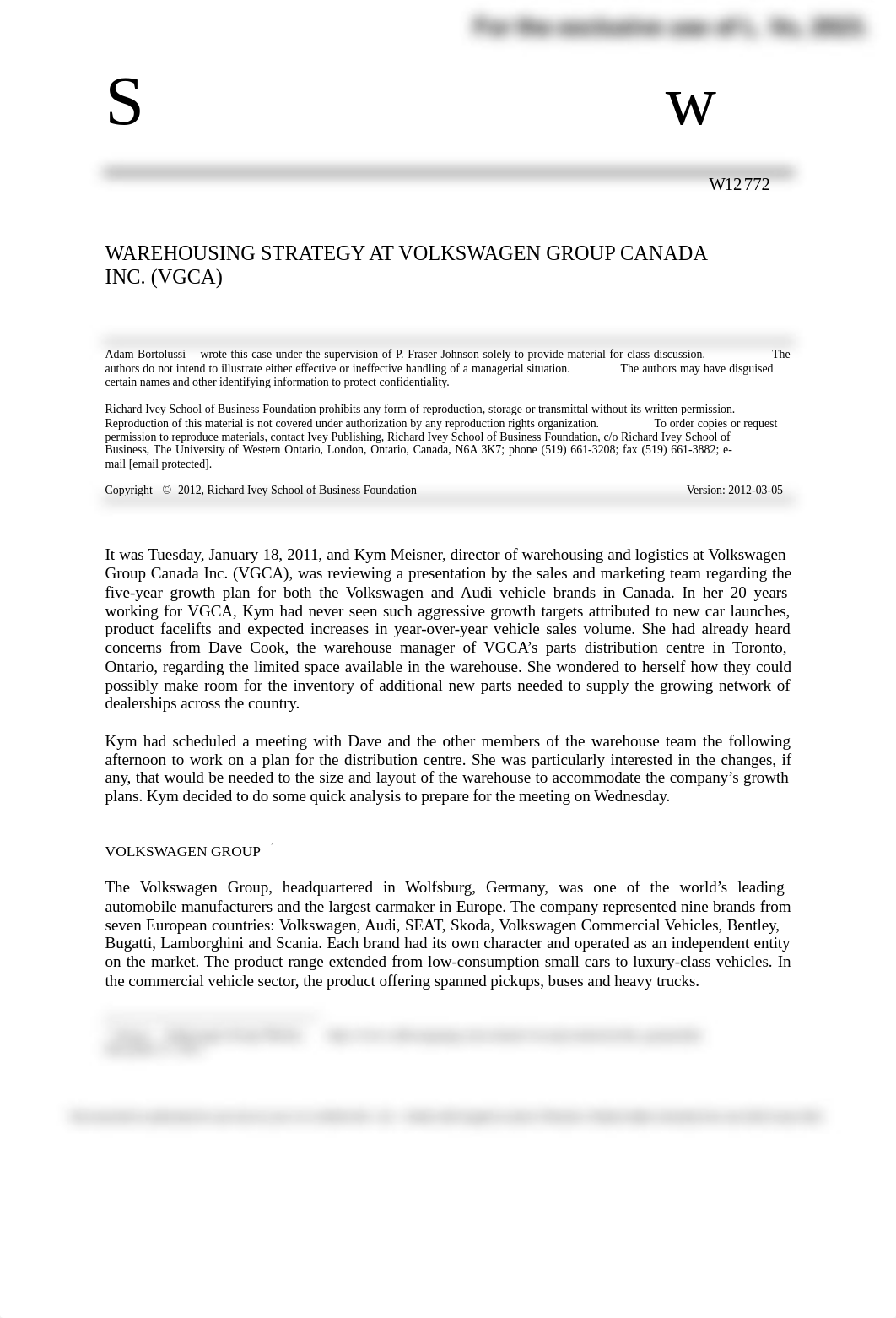 Warehousing Strategy at Volkswagen Group Canada Inc. (VGCA).pdf_dmndubkkm4l_page1