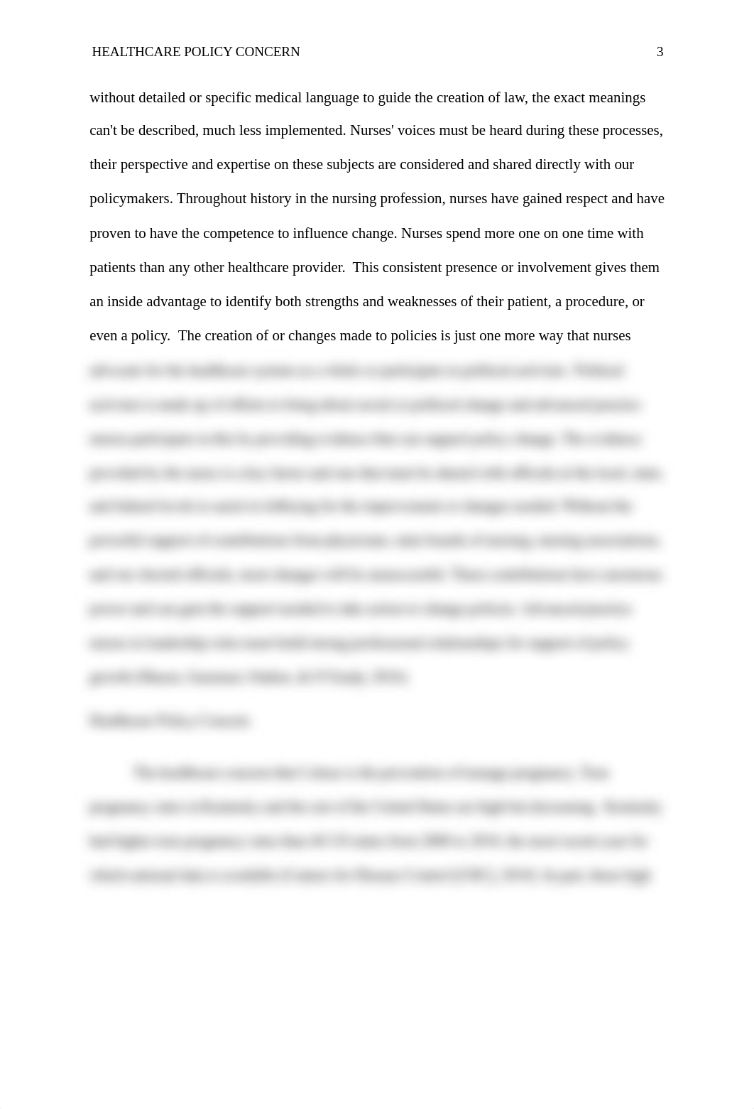 HEALTHCARE POLICY CONCERN Paper Week 2 NR506.docx_dmngz3fb3tv_page3