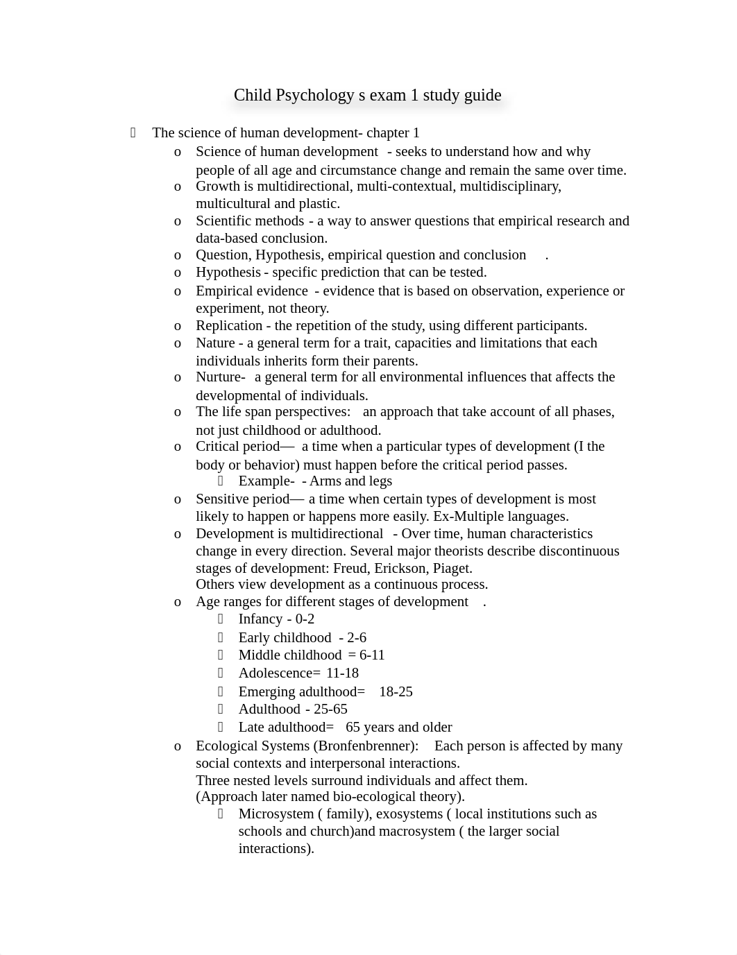 Child Psychology s exam 1 (1-4) final.docx_dmnl73k7nkg_page1