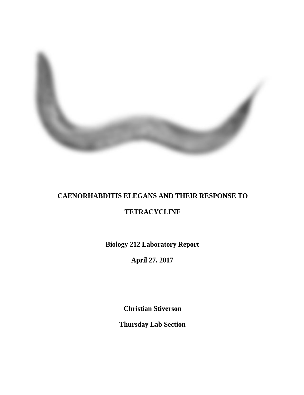 CAENORHABDITIS ELEGANS AND THEIR RESPONSE TO TETRACYCLINE.docx_dmnlqixwjie_page1