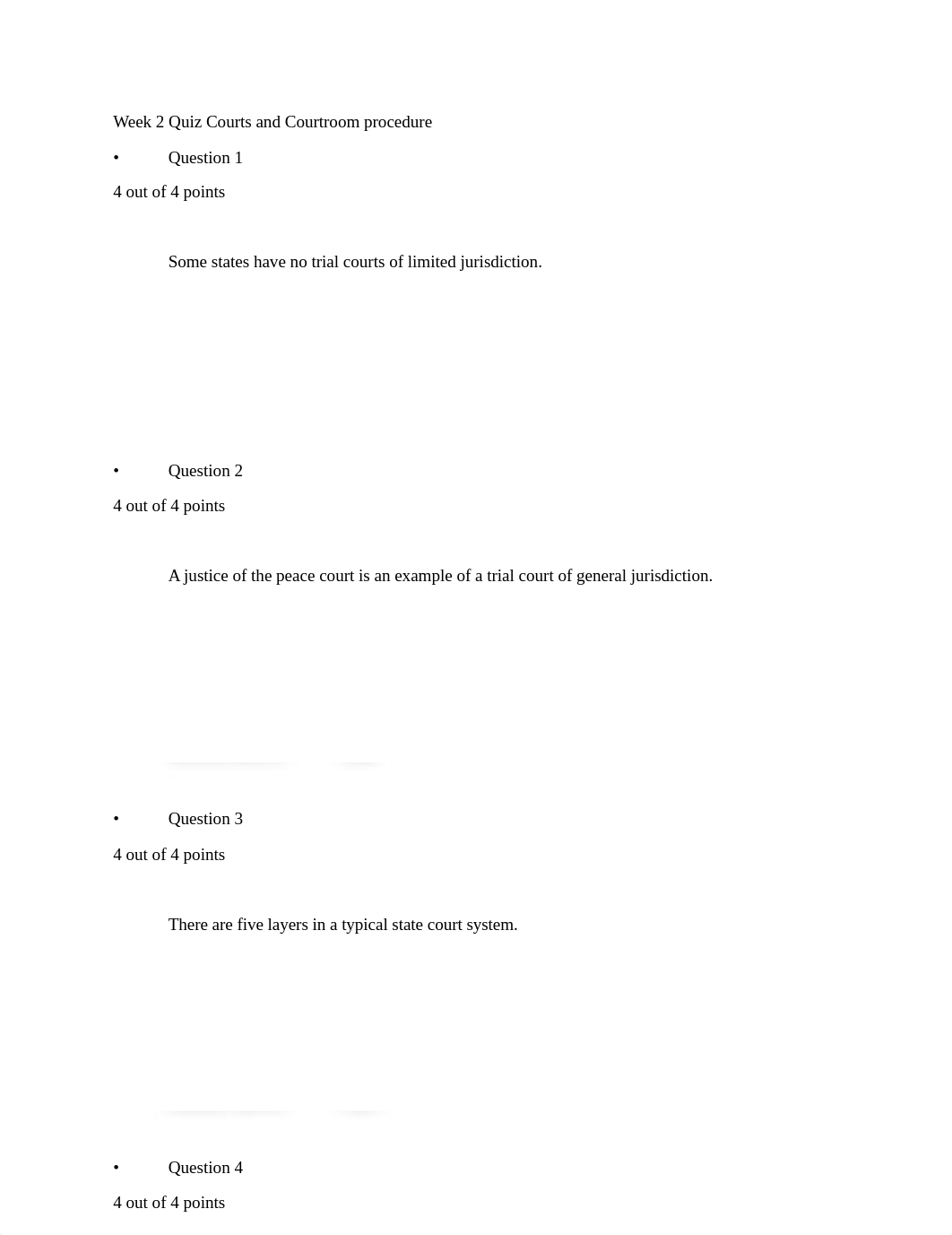 Week 2 quiz  Court and Courtroom procedures.docx_dmntewplz2u_page1