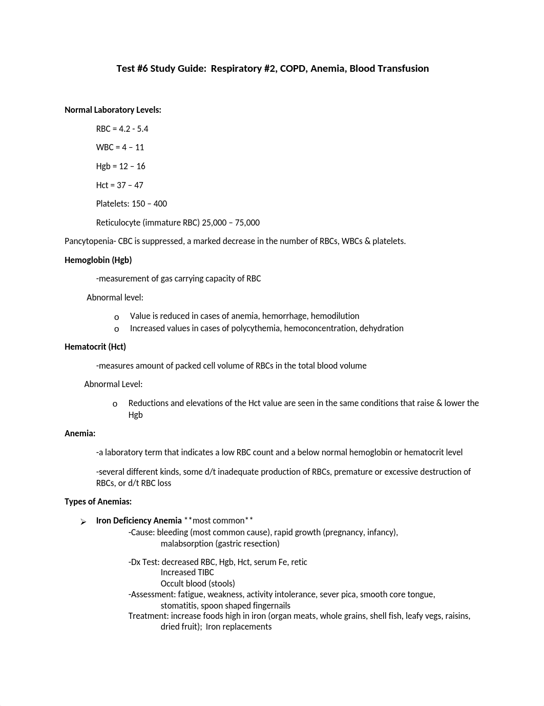 Test 6 Respiratory study guide.docx_dmnuc4zb03x_page1