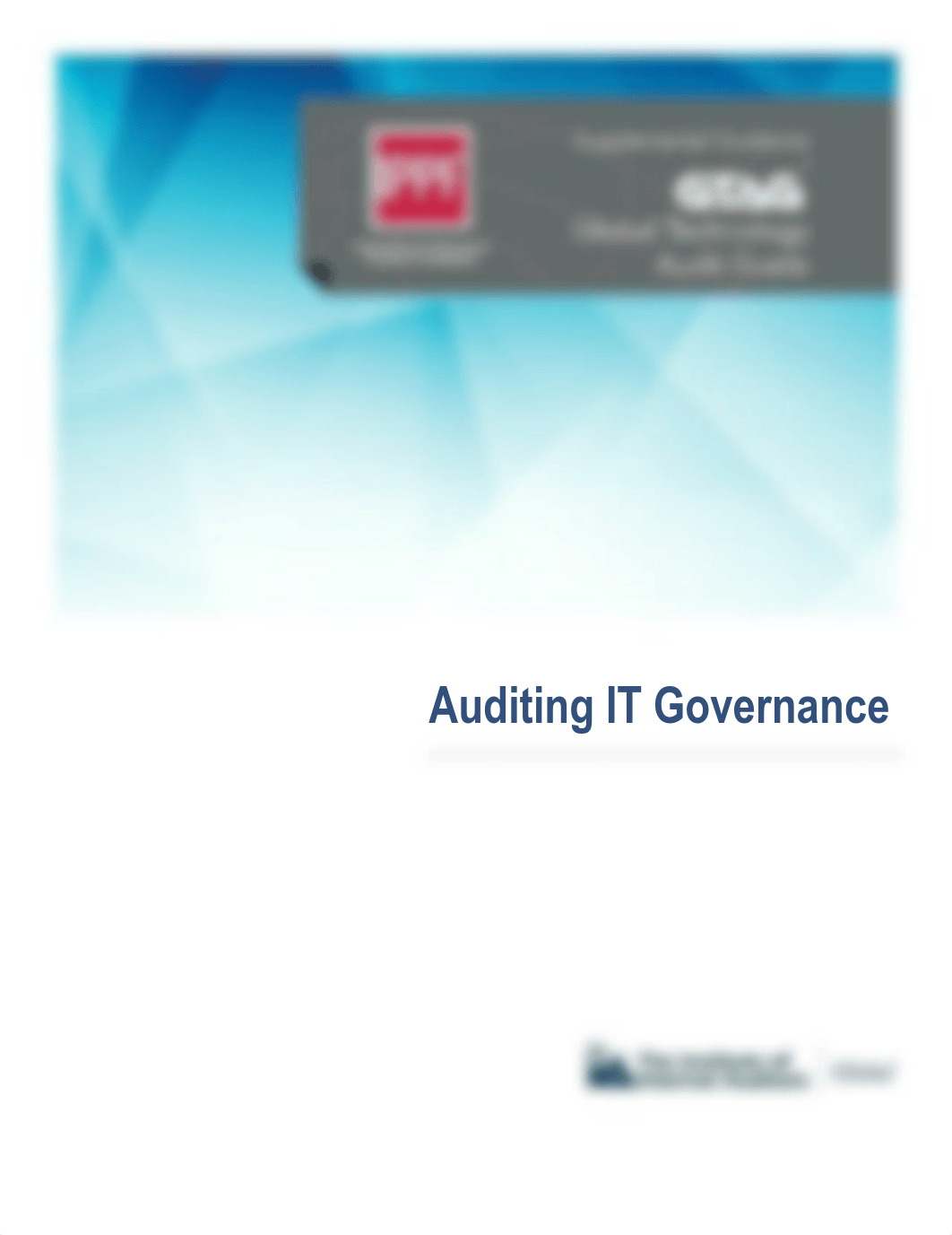 GTAG 17 Auditing IT Governance (1).pdf_dmnukeo8w5j_page1