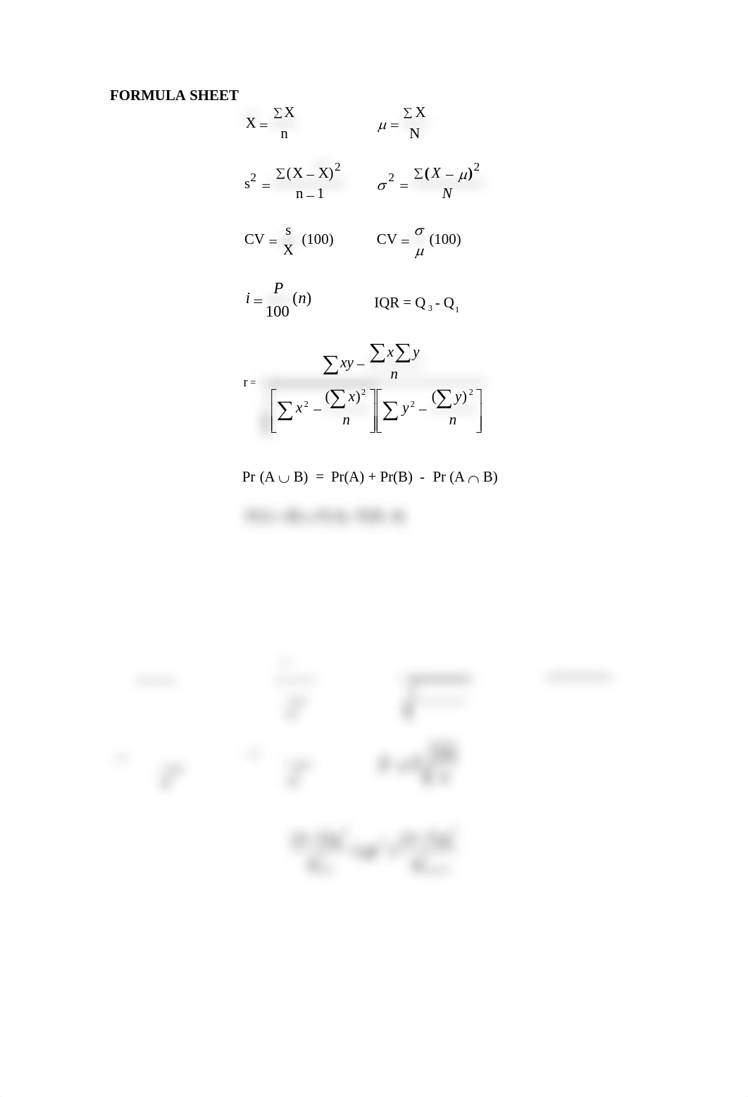 Formula Sheet and Tables for ECON940 mid-term exam.pdf_dmnuqtnmkwf_page1