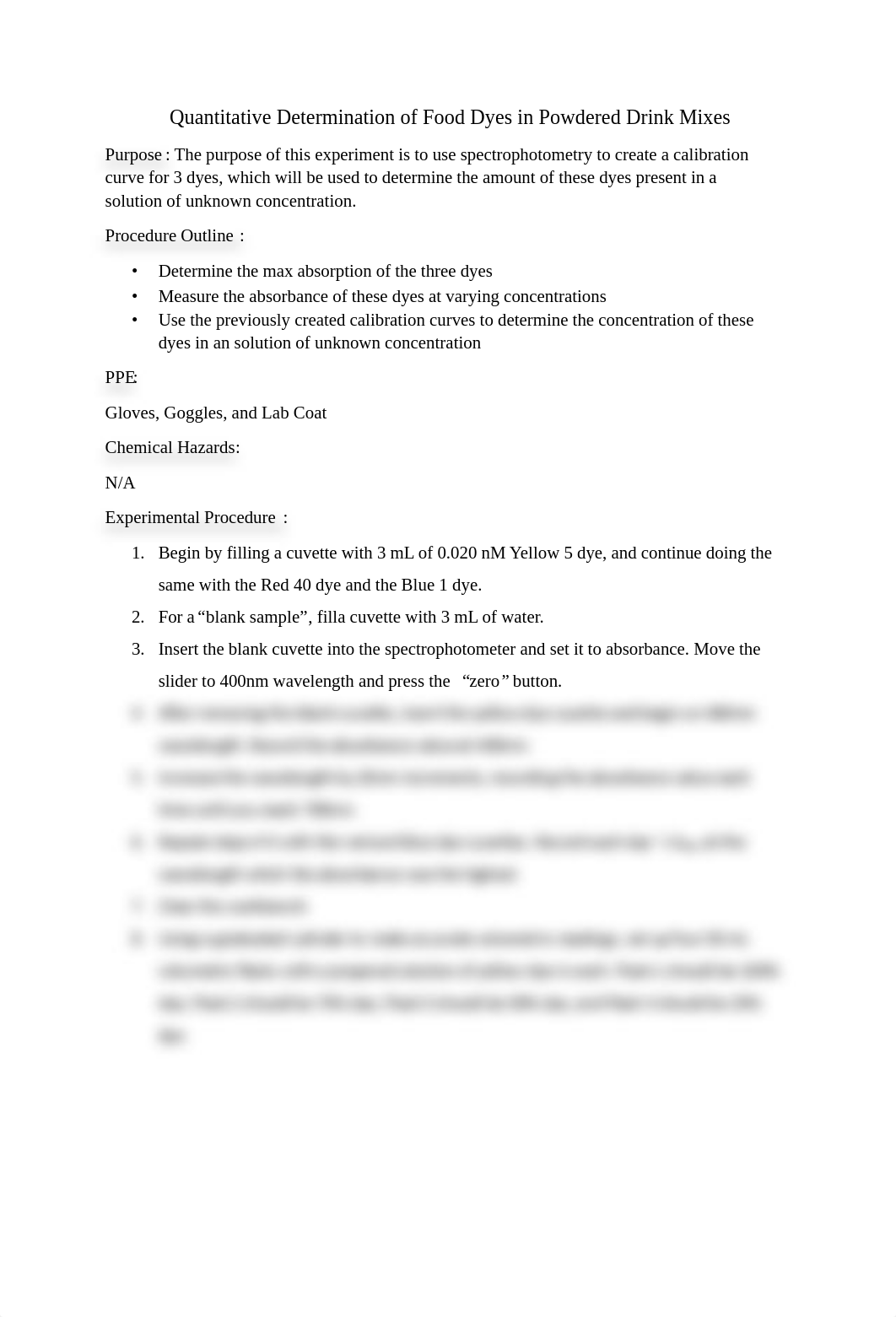 Quantititative Determination of Food Dyes.pdf_dmo2y3ye6n5_page1