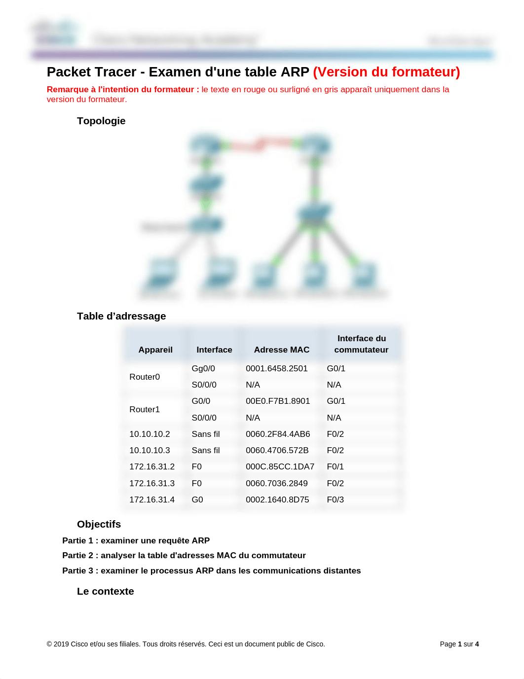 5.3.2.8 Packet Tracer - Examine the ARP Table - ILM.docx_dmo952n1ky3_page1