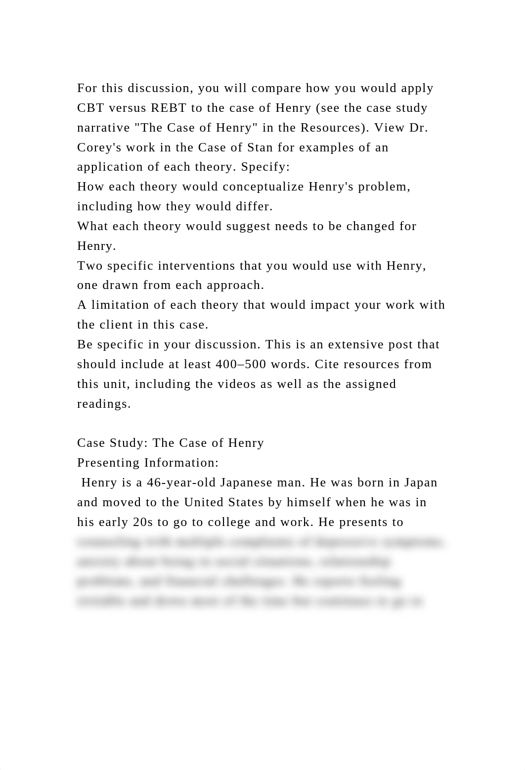 For this discussion, you will compare how you would apply CBT versus.docx_dmo99vf2hes_page2