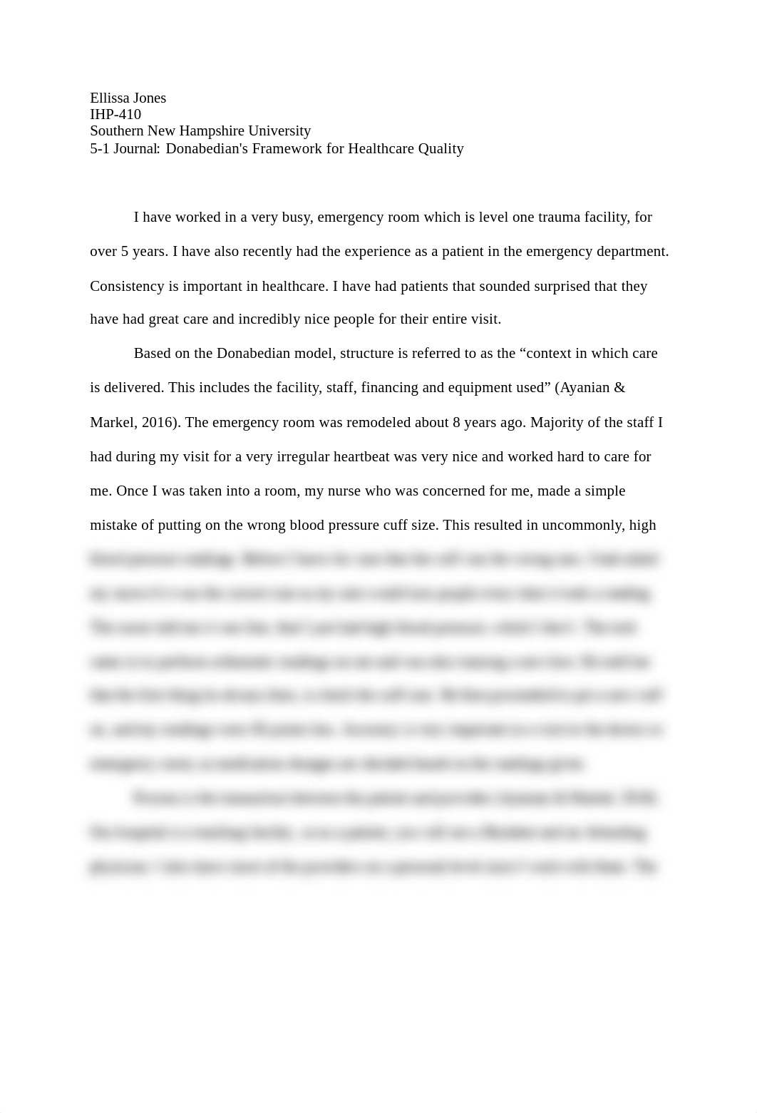 Ellissa Jones 5_1 Journal Donabedian's Framework for Healthcare Quality.docx_dmo9hy64vjh_page1