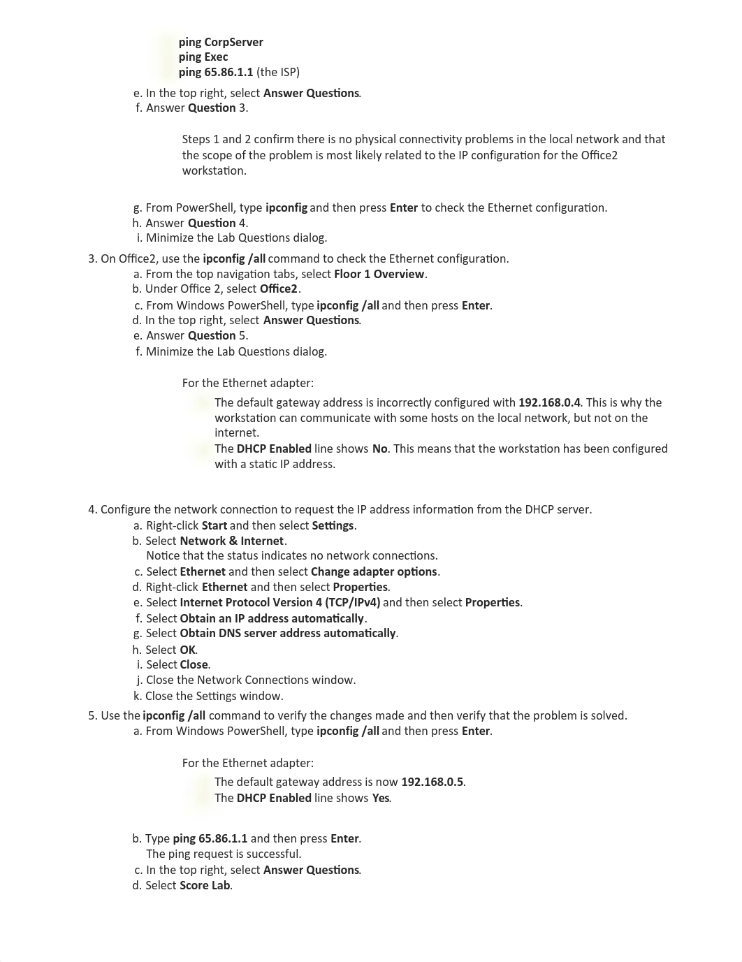 6.4.7 Troubleshooting IP Configuration LAB REPORT.pdf_dmoevwcltzz_page2