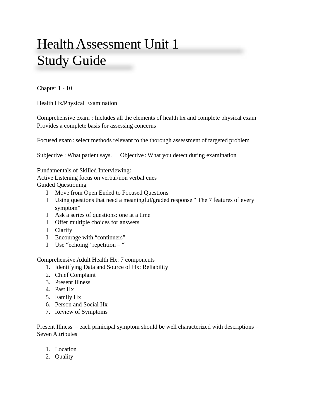 Health assessment notes Unit 1.docx_dmovid8zeud_page1