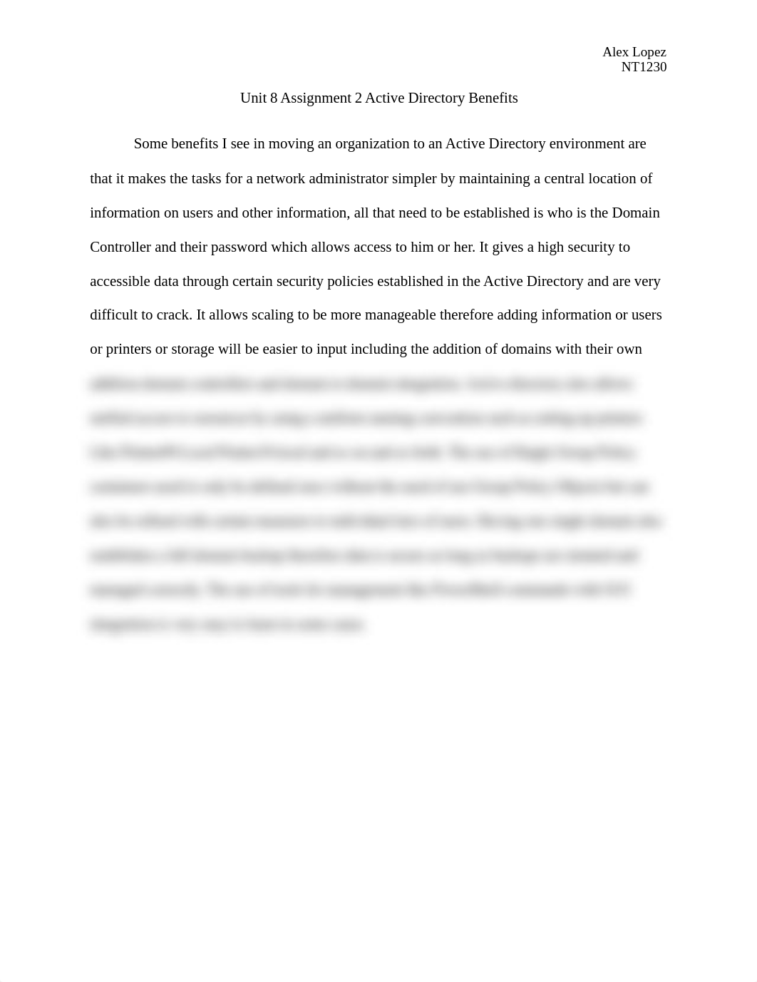 Unit 8Assignment 2 Active directory Benefits_dmozv7l7z31_page1