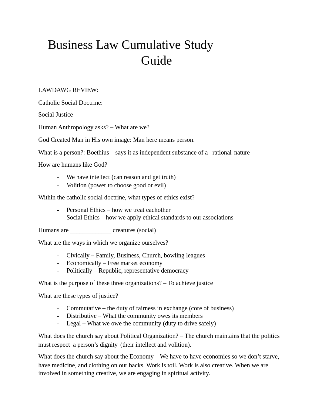 Business Law Cumulative Study Guide.docx_dmpn2u7xn3t_page1