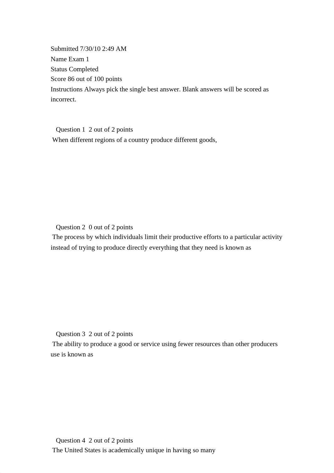 Econ 125 HK2 exam 1 b_dmpvo7z4e9v_page1