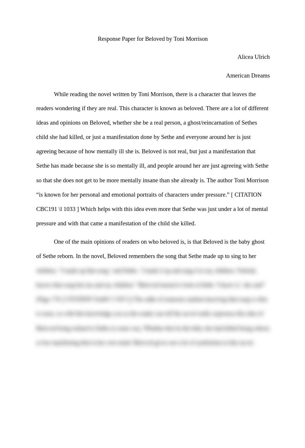 Response Paper for Beloved by Toni Morrison.docx_dmq067ylbnq_page1