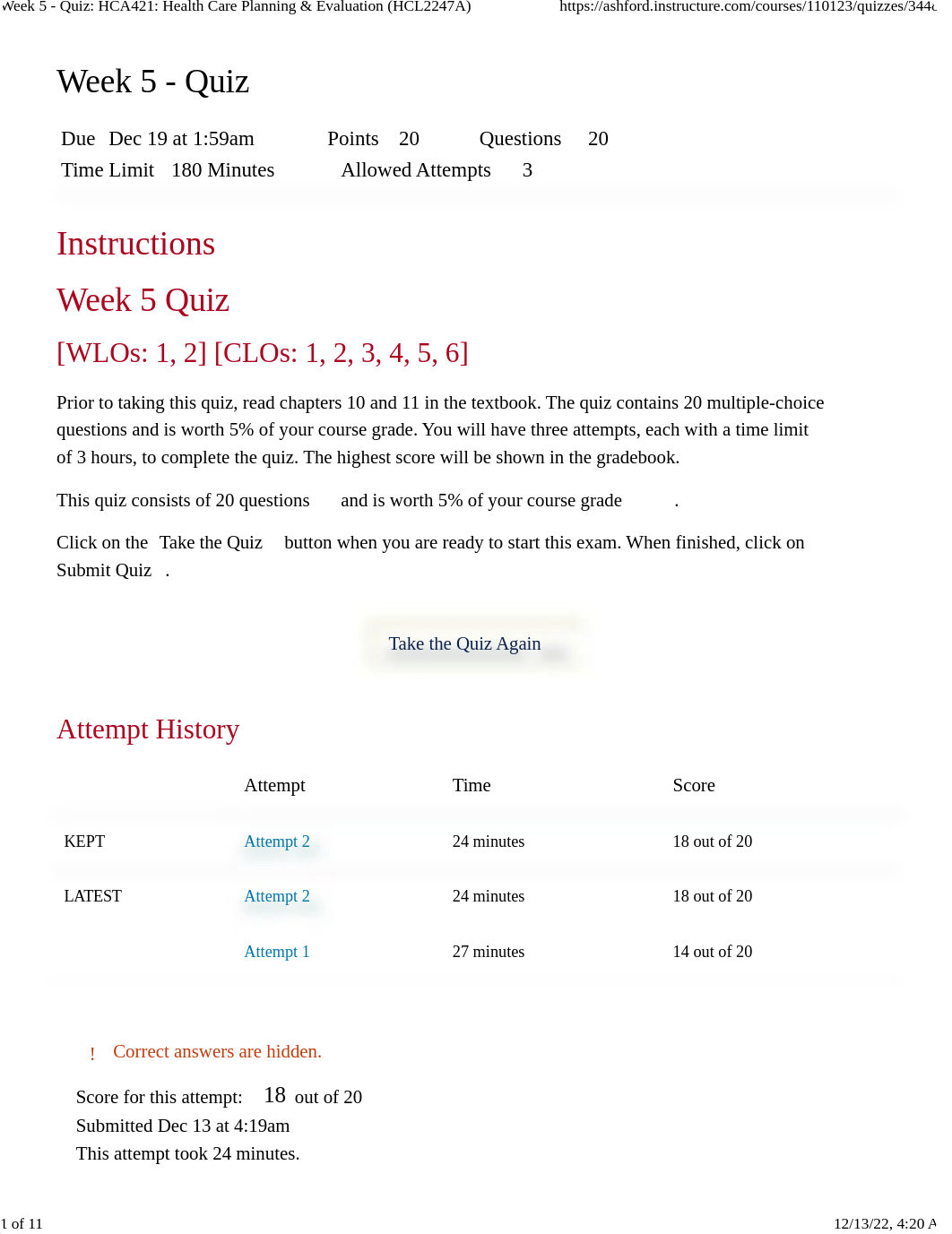 Week 5 - Quiz HCA421 Health Care Planning & Evaluation (HCL2247A)2.pdf_dmq80x98pnj_page1