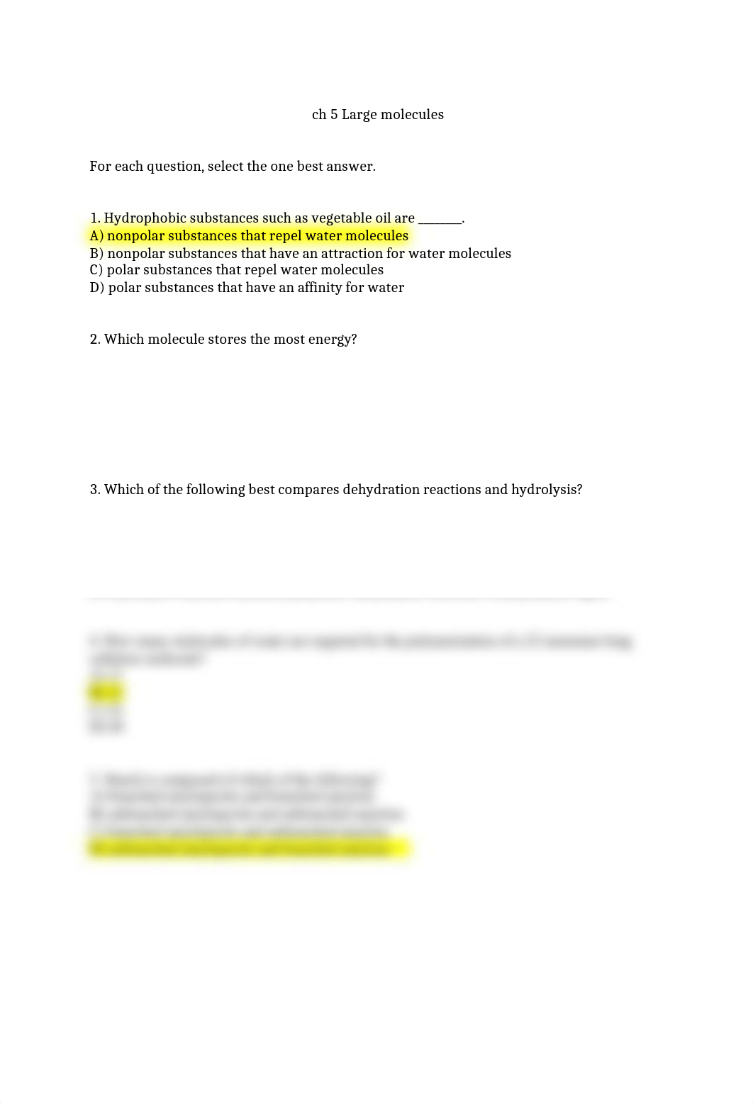 Quiz ch 5 Large molecules Qs.doc_dmqdjinlbr7_page1
