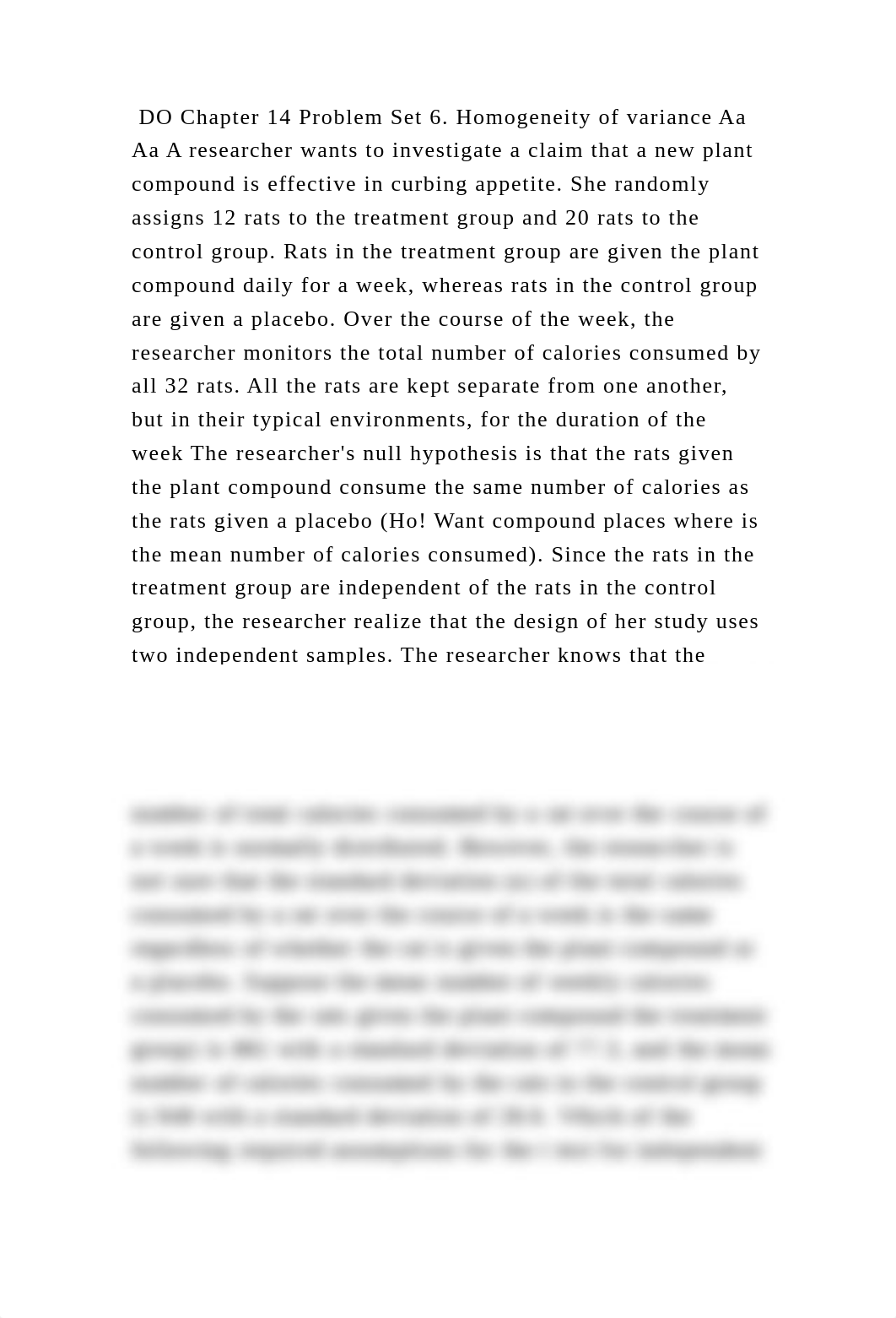 DO Chapter 14 Problem Set 6. Homogeneity of variance Aa Aa A research.docx_dmqfhmswj9m_page2
