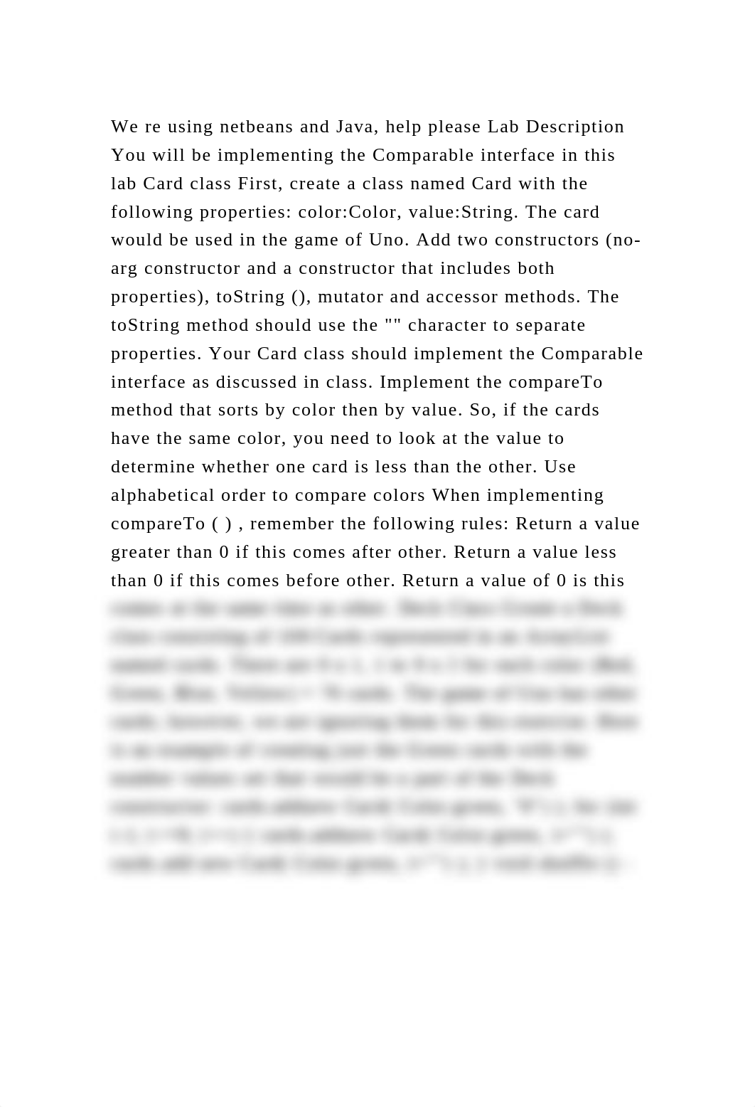We re using netbeans and Java, help please Lab Description You will .docx_dmqgu8np2rk_page2